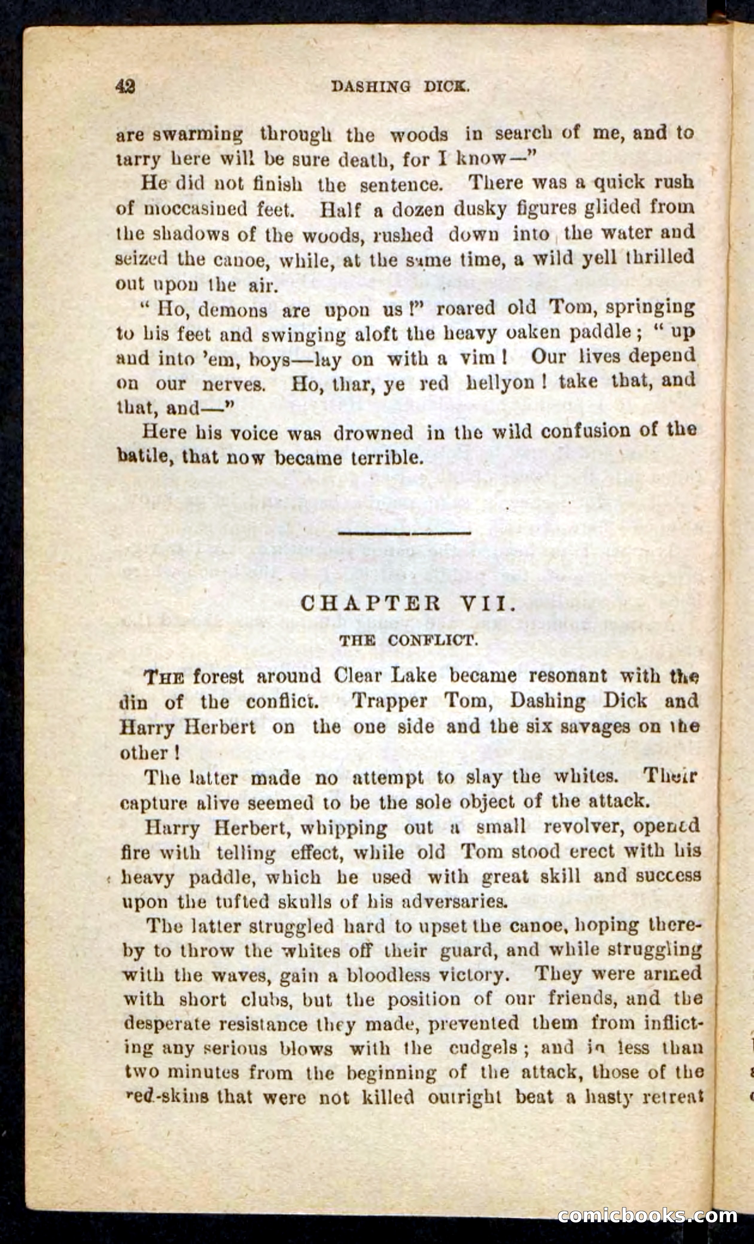 Beadle's Pocket Novels No. 244: Dashing Dick — page 38 of 100