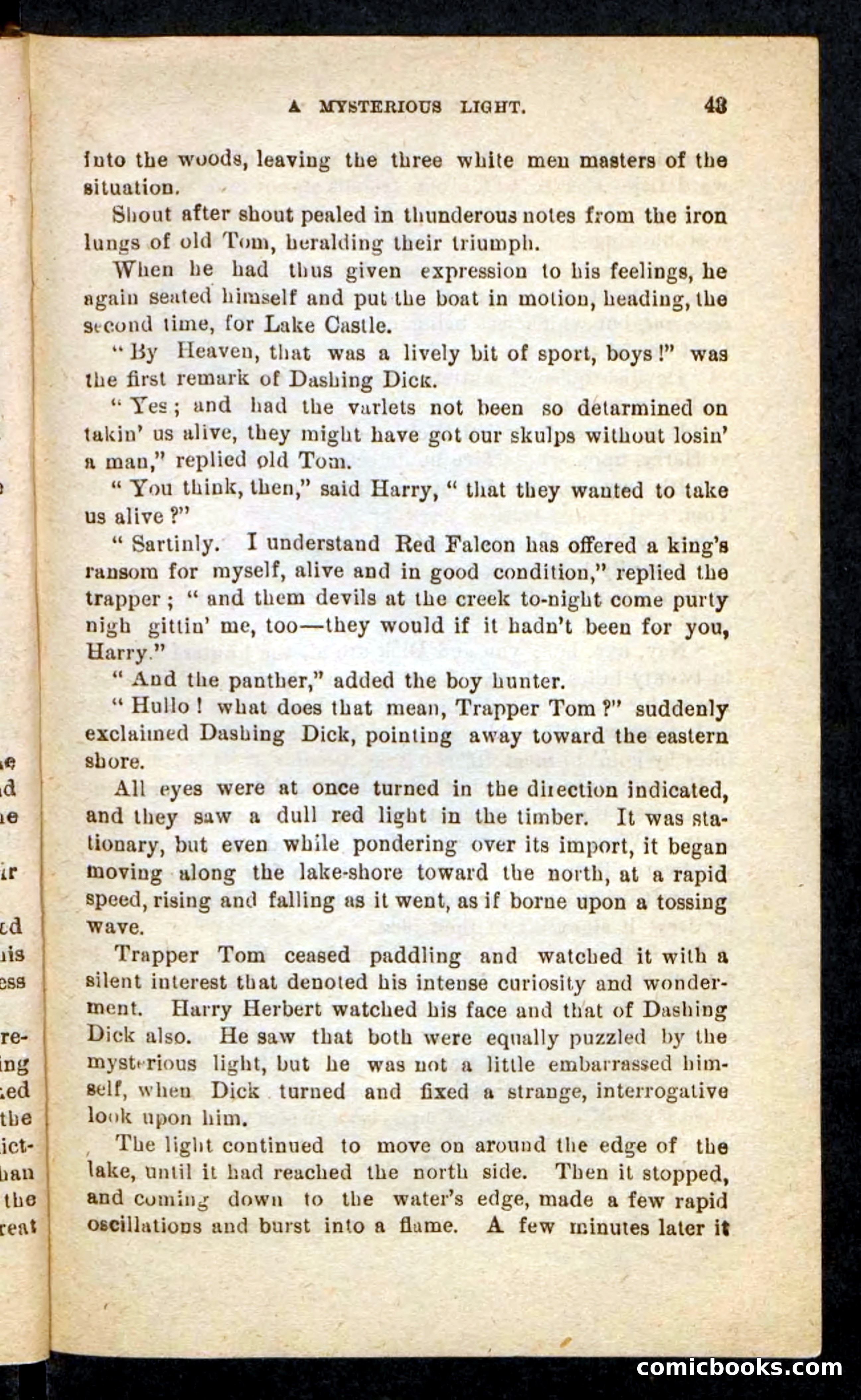 Beadle's Pocket Novels No. 244: Dashing Dick — page 39 of 100