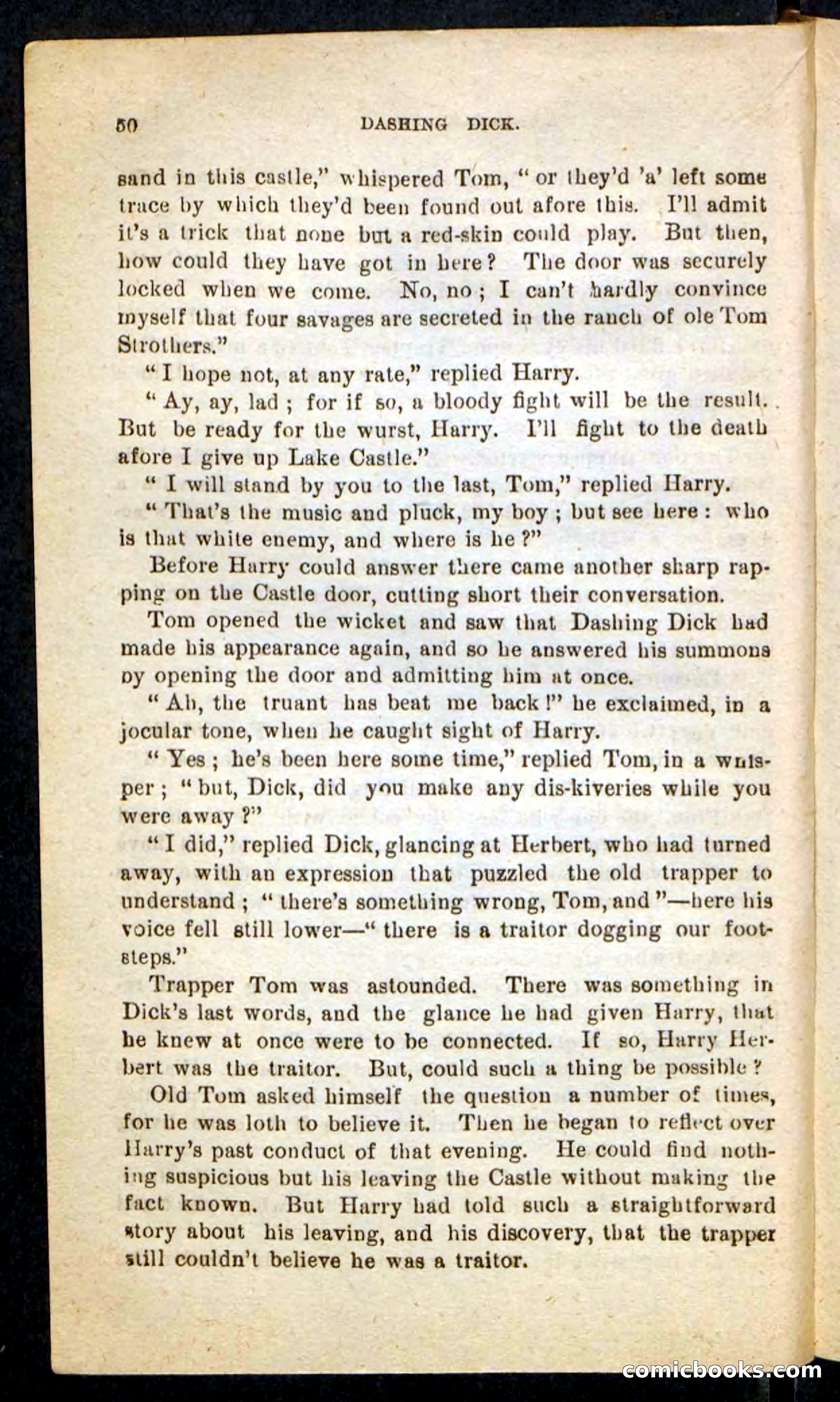 Beadle's Pocket Novels No. 244: Dashing Dick — page 46 of 100