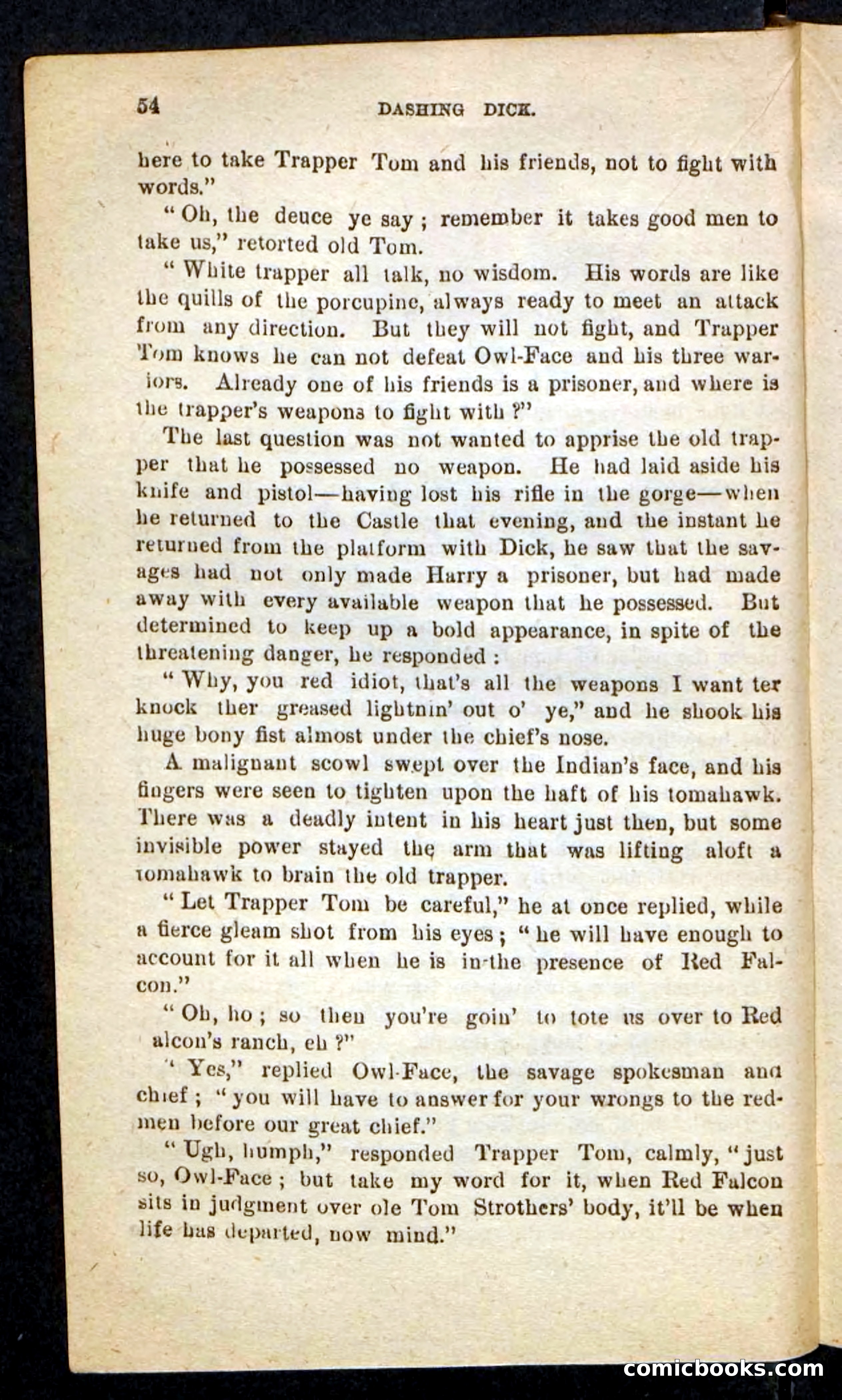 Beadle's Pocket Novels No. 244: Dashing Dick — page 50 of 100