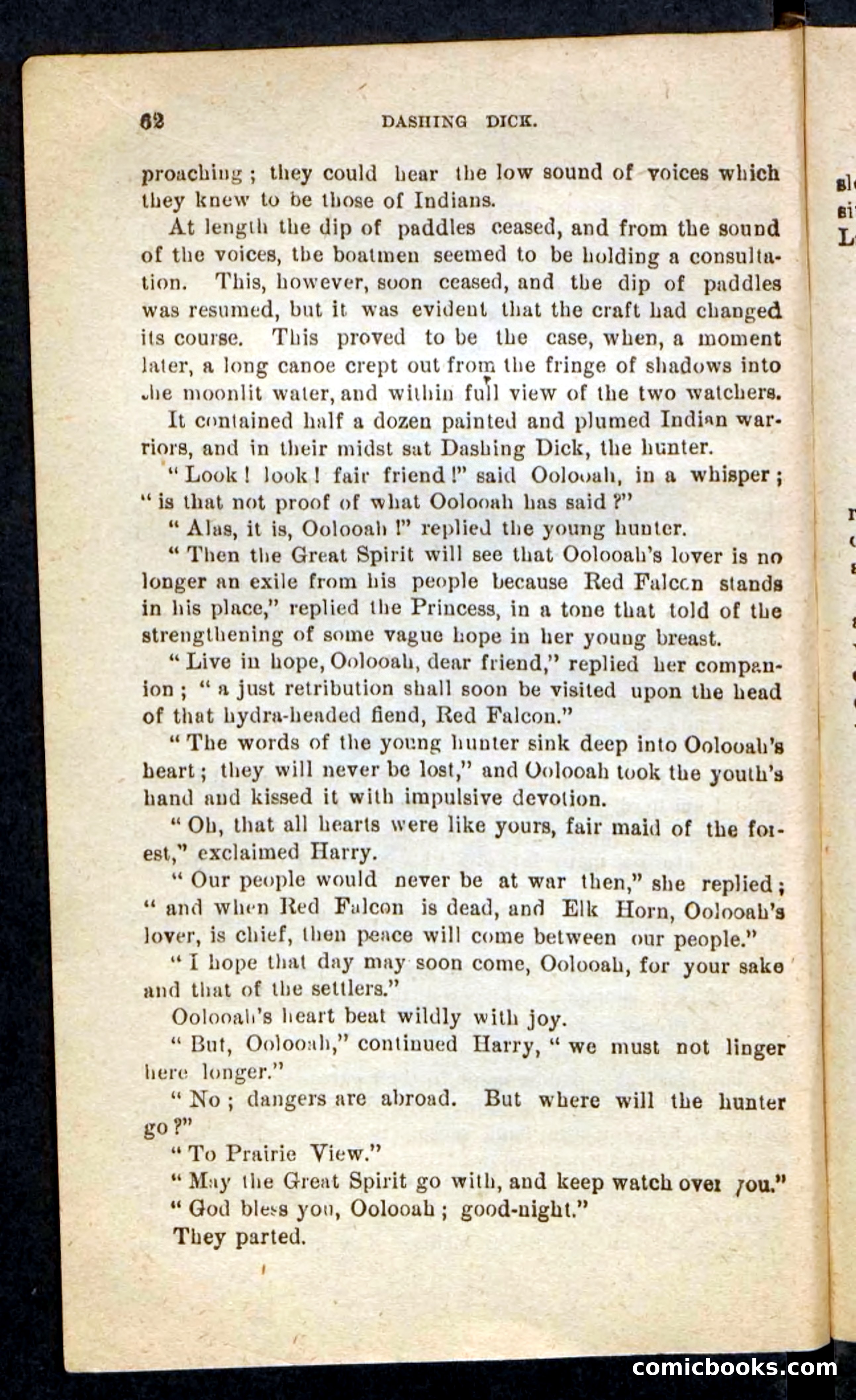 Beadle's Pocket Novels No. 244: Dashing Dick — page 58 of 100