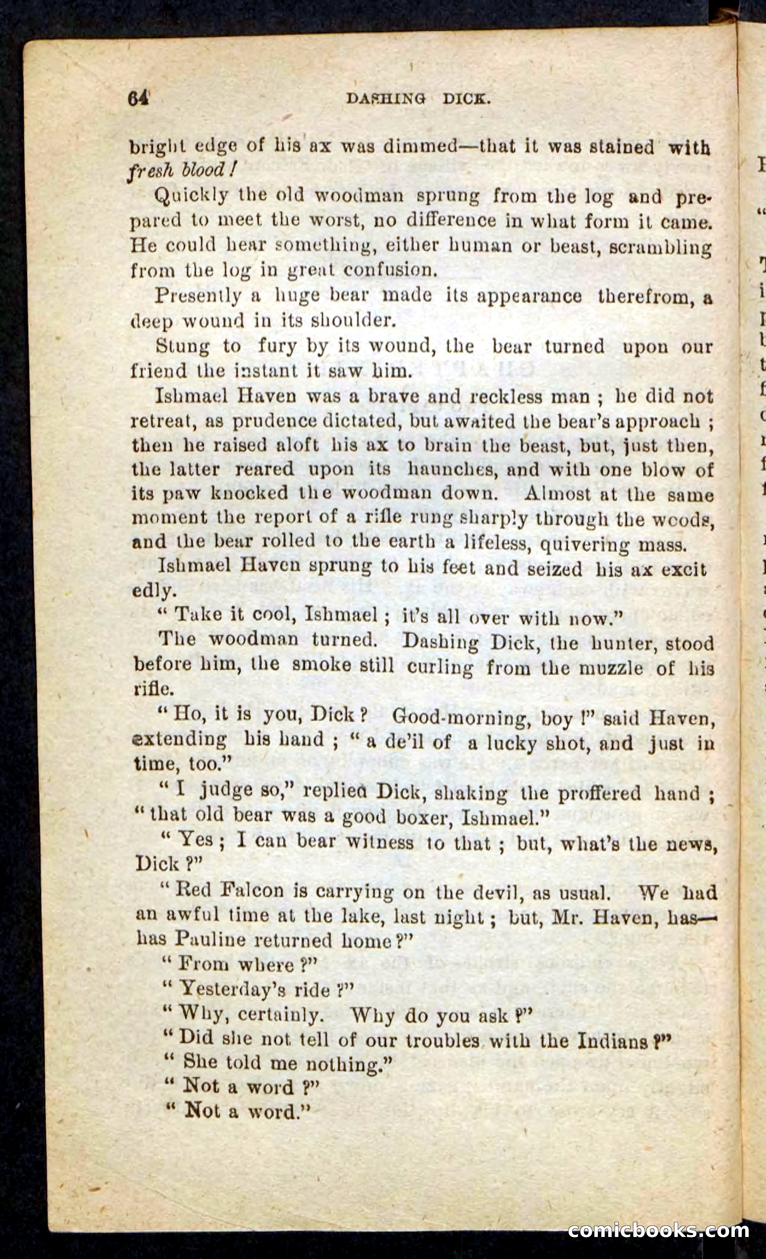 Beadle's Pocket Novels No. 244: Dashing Dick — page 60 of 100