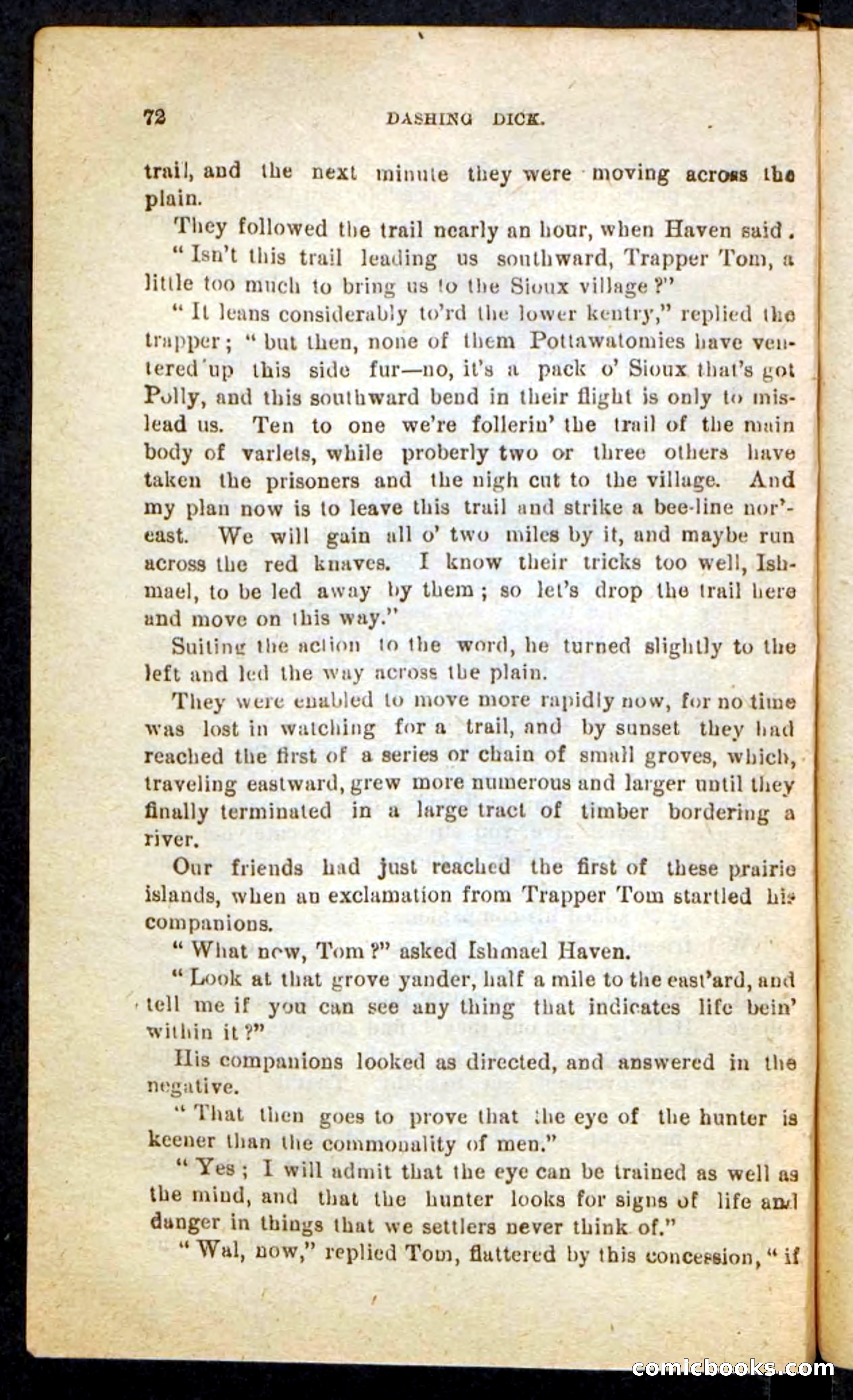 Beadle's Pocket Novels No. 244: Dashing Dick — page 68 of 100