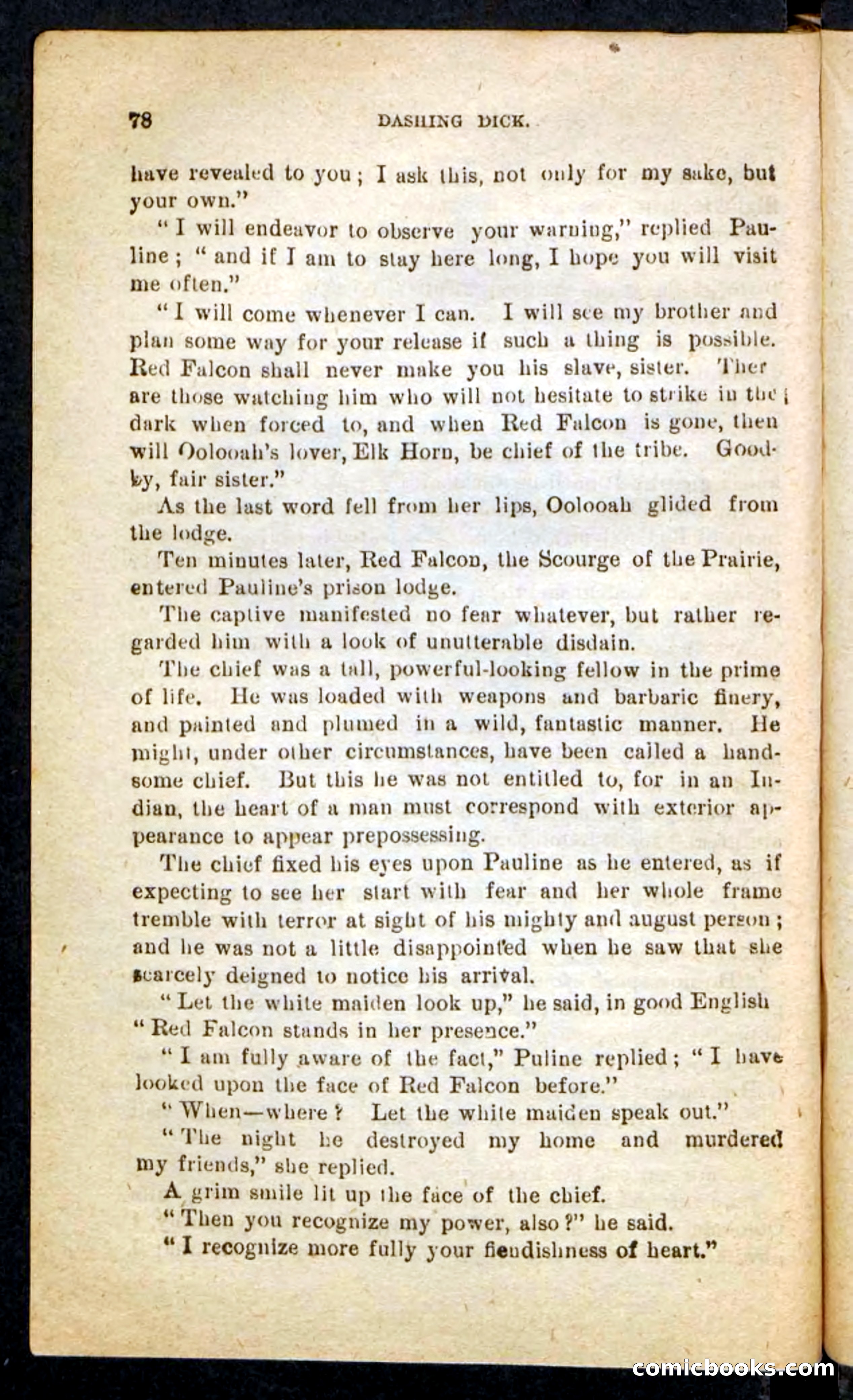 Beadle's Pocket Novels No. 244: Dashing Dick — page 74 of 100