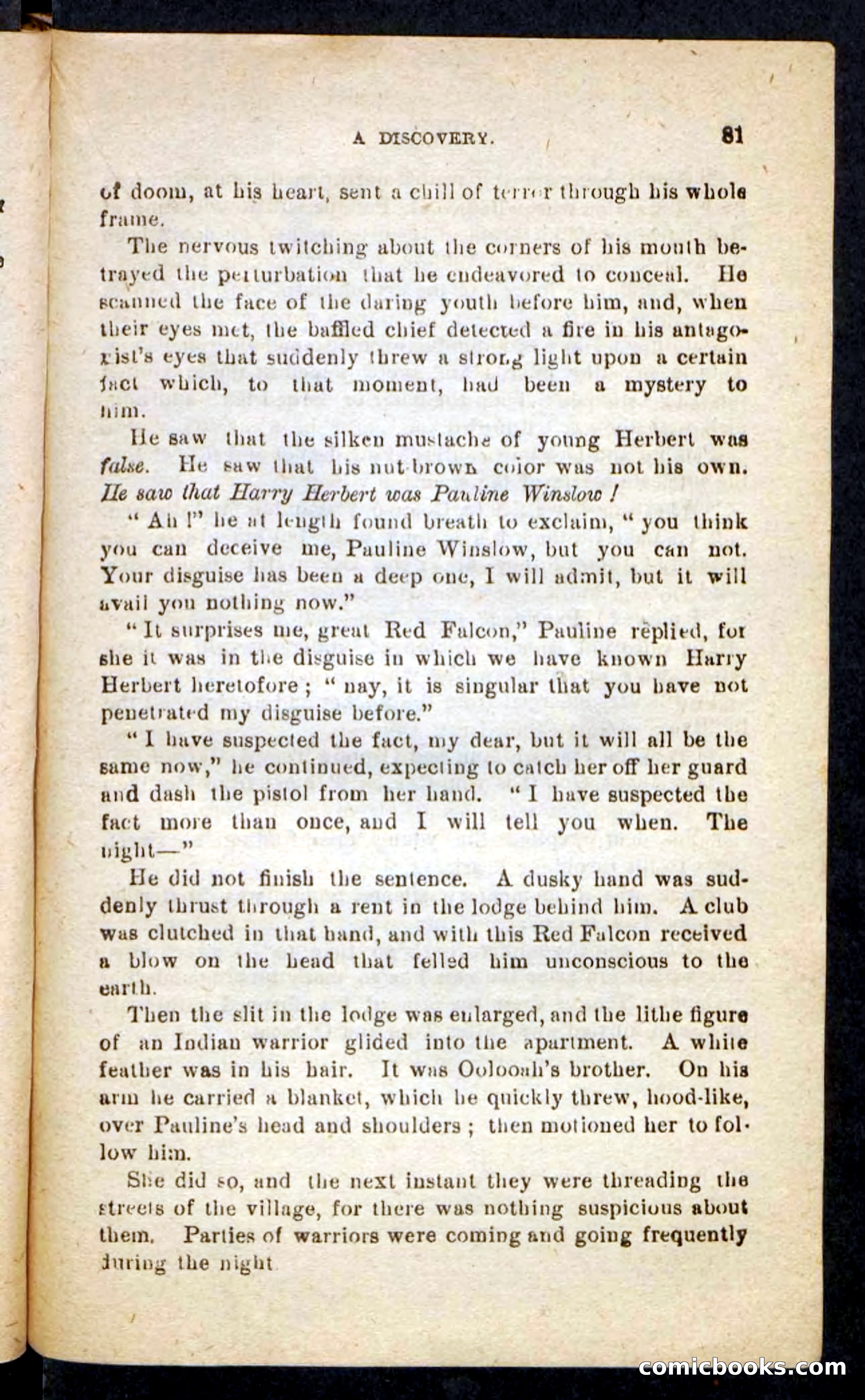 Beadle's Pocket Novels No. 244: Dashing Dick — page 77 of 100