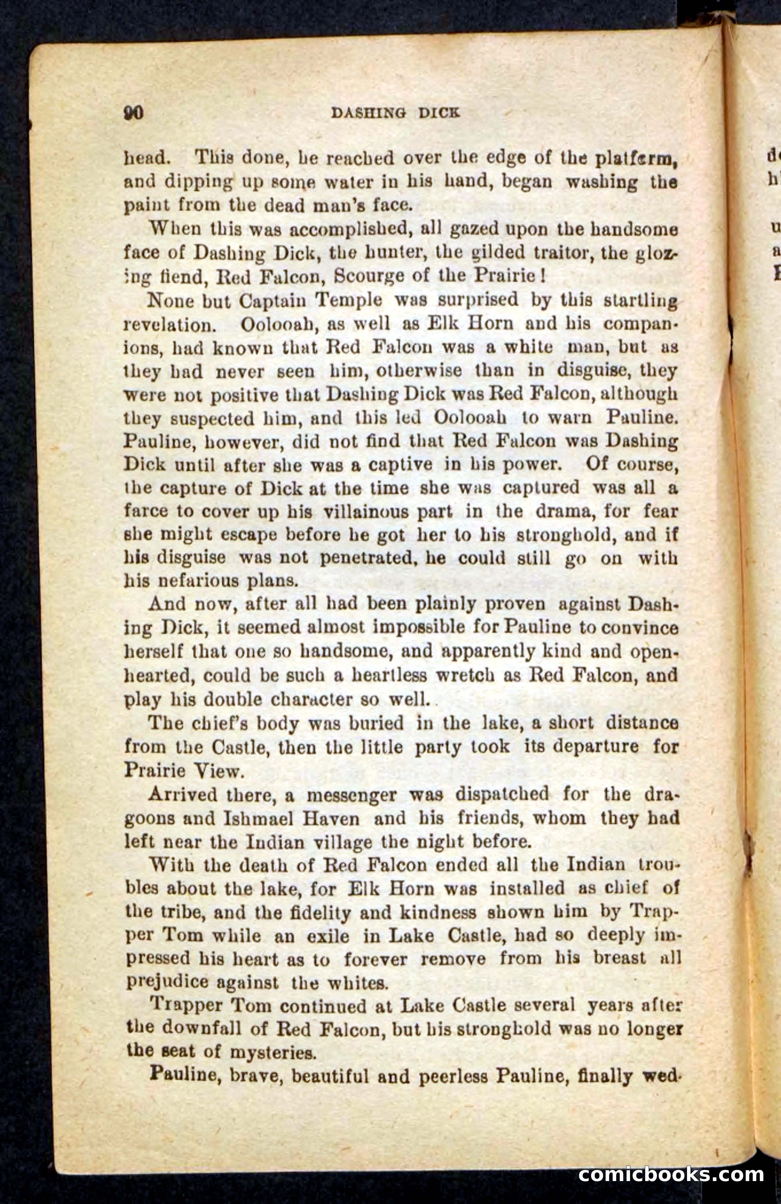 Beadle's Pocket Novels No. 244: Dashing Dick — page 86 of 100