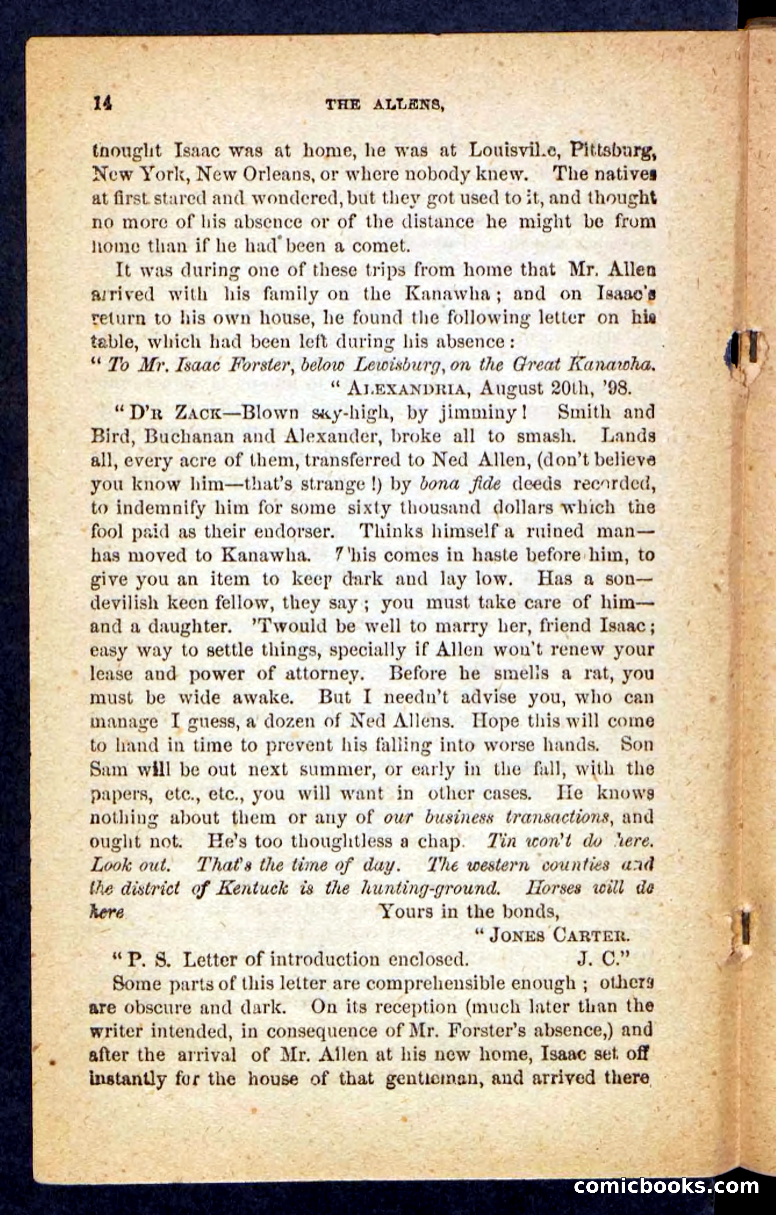 Beadle's Pocket Novels No. 246: Ben Bramble — page 14 of 132