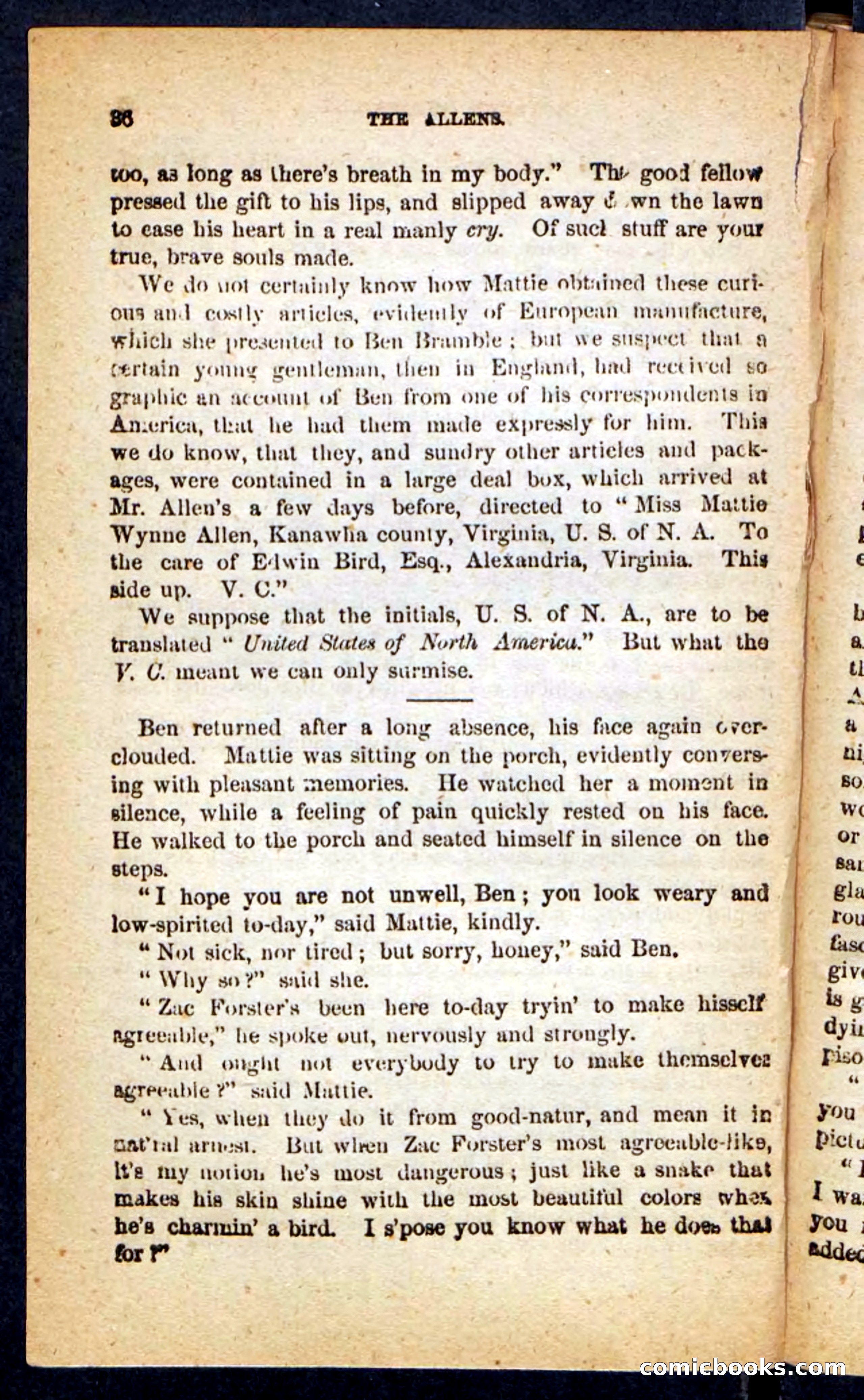 Beadle's Pocket Novels No. 246: Ben Bramble — page 36 of 132