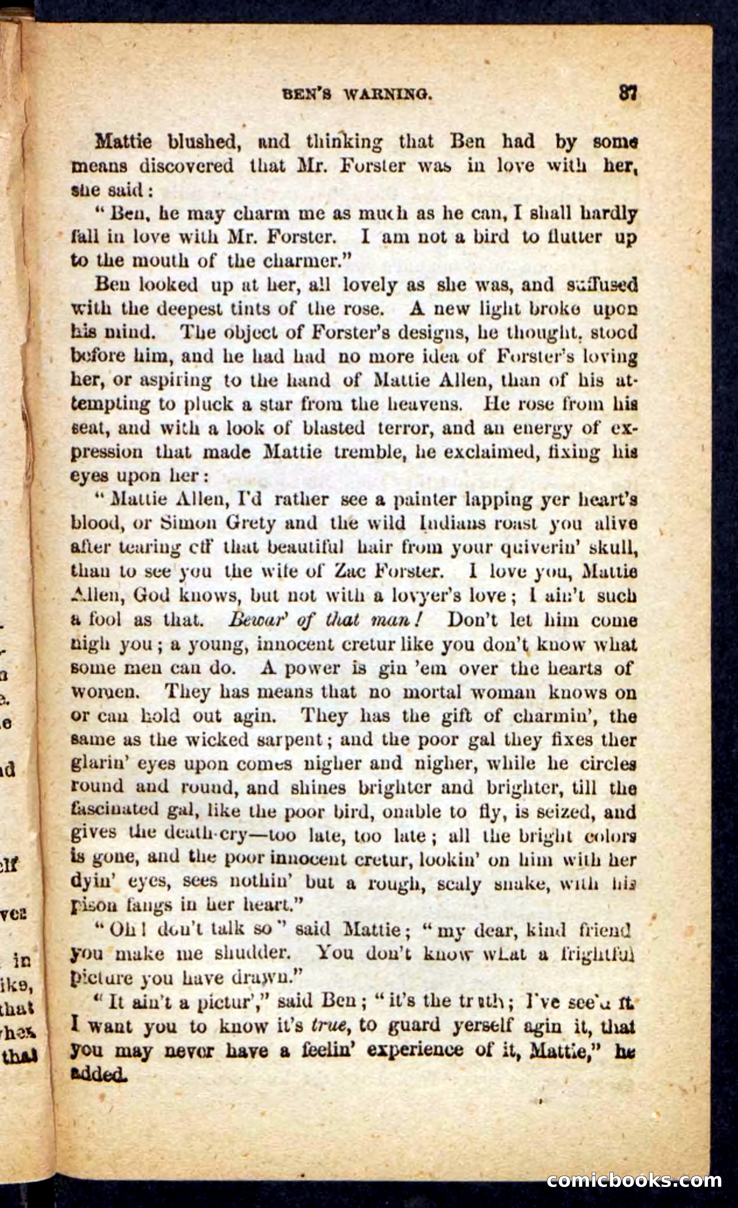 Beadle's Pocket Novels No. 246: Ben Bramble — page 37 of 132