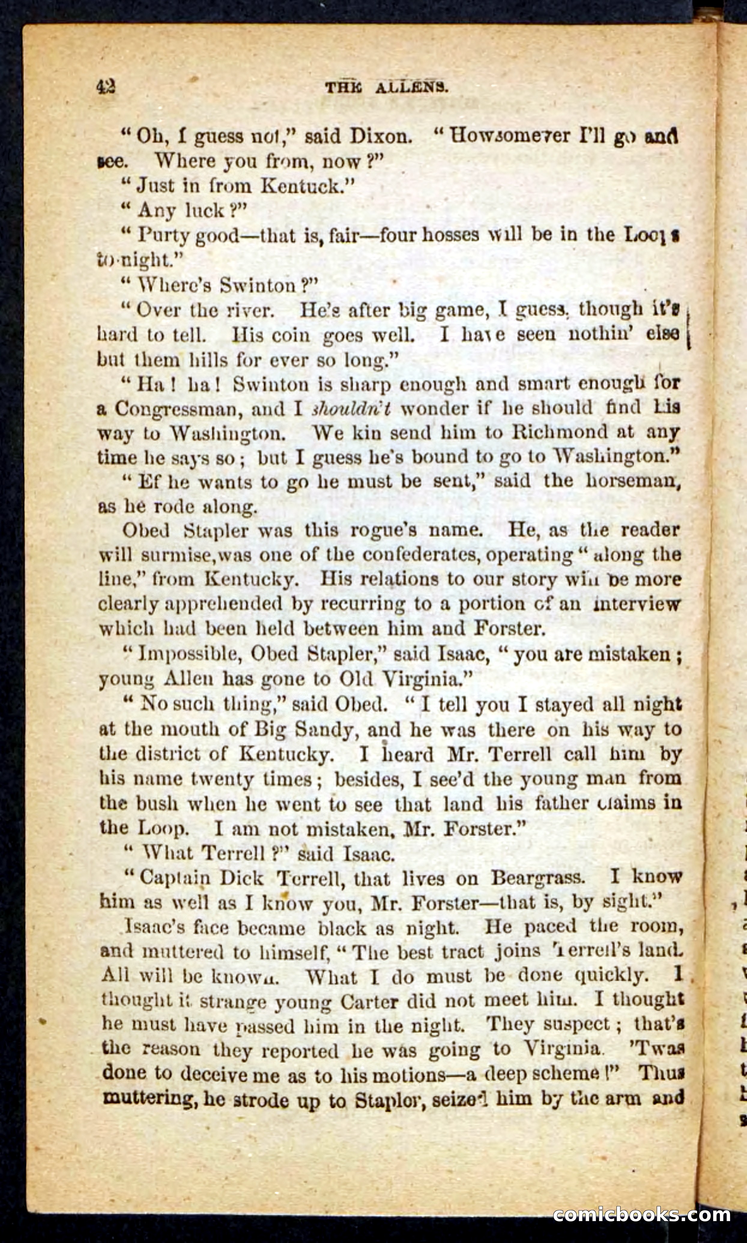 Beadle's Pocket Novels No. 246: Ben Bramble — page 42 of 132