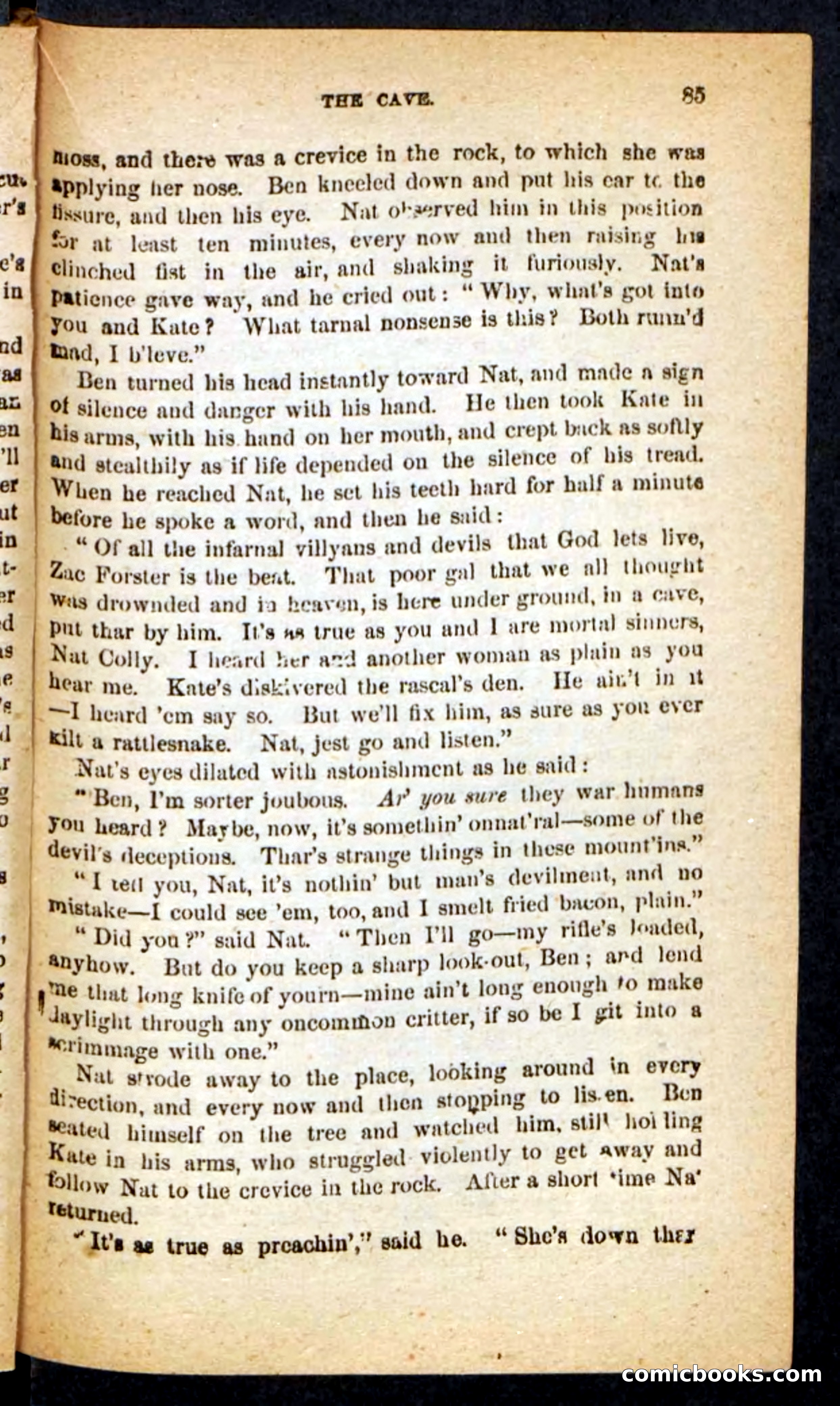 Beadle's Pocket Novels No. 246: Ben Bramble — page 85 of 132