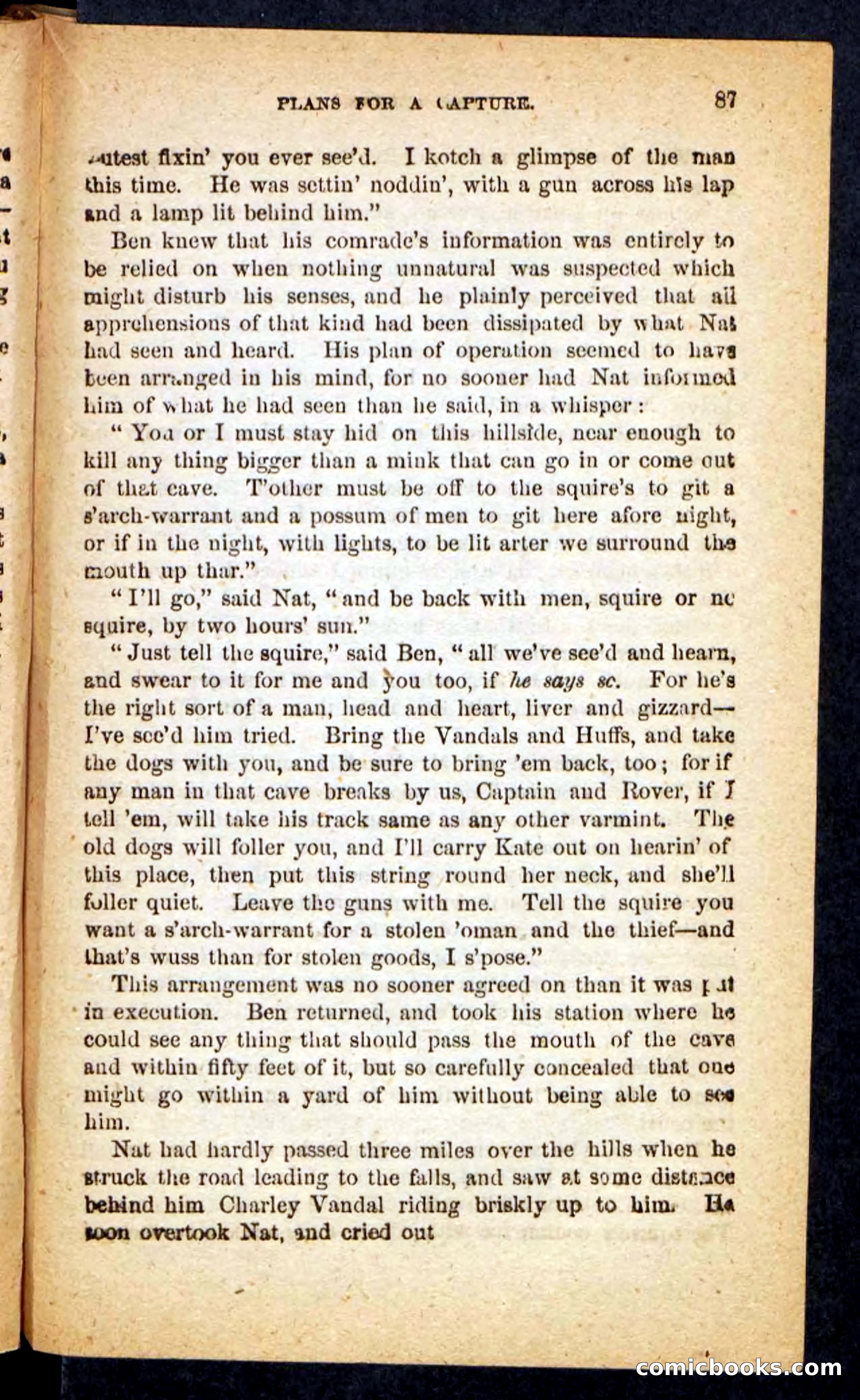 Beadle's Pocket Novels No. 246: Ben Bramble — page 87 of 132