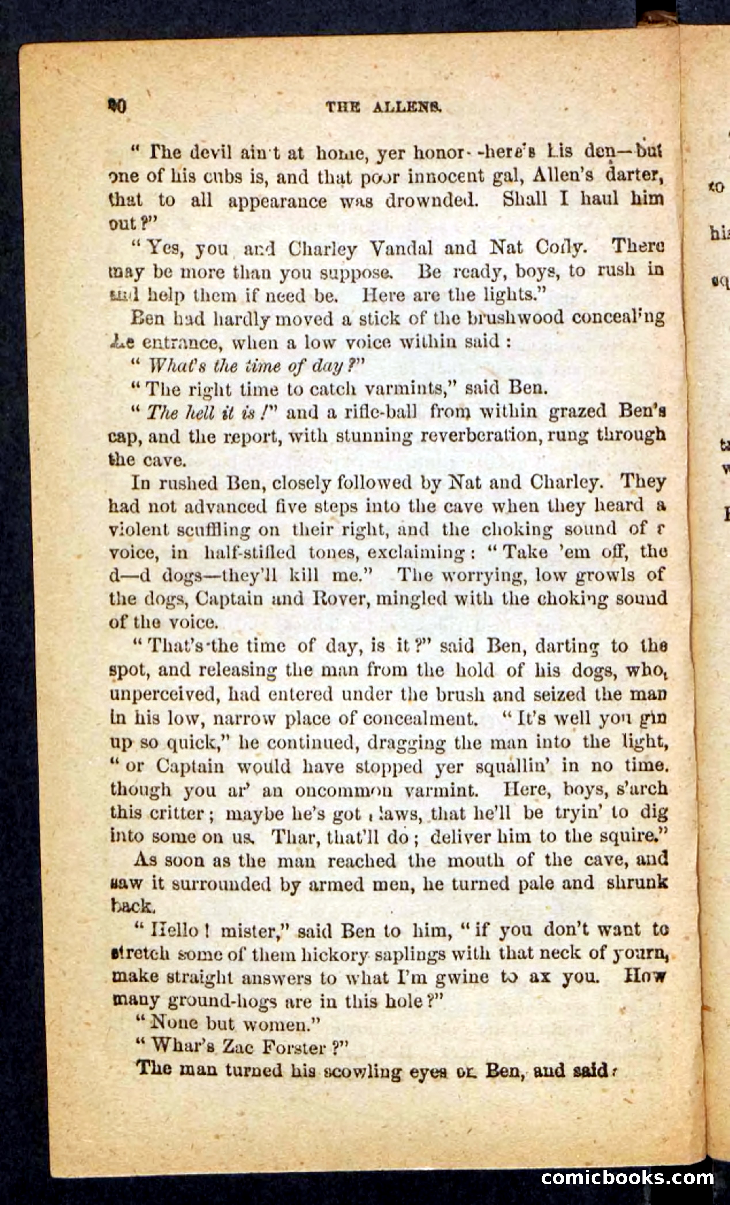 Beadle's Pocket Novels No. 246: Ben Bramble — page 90 of 132