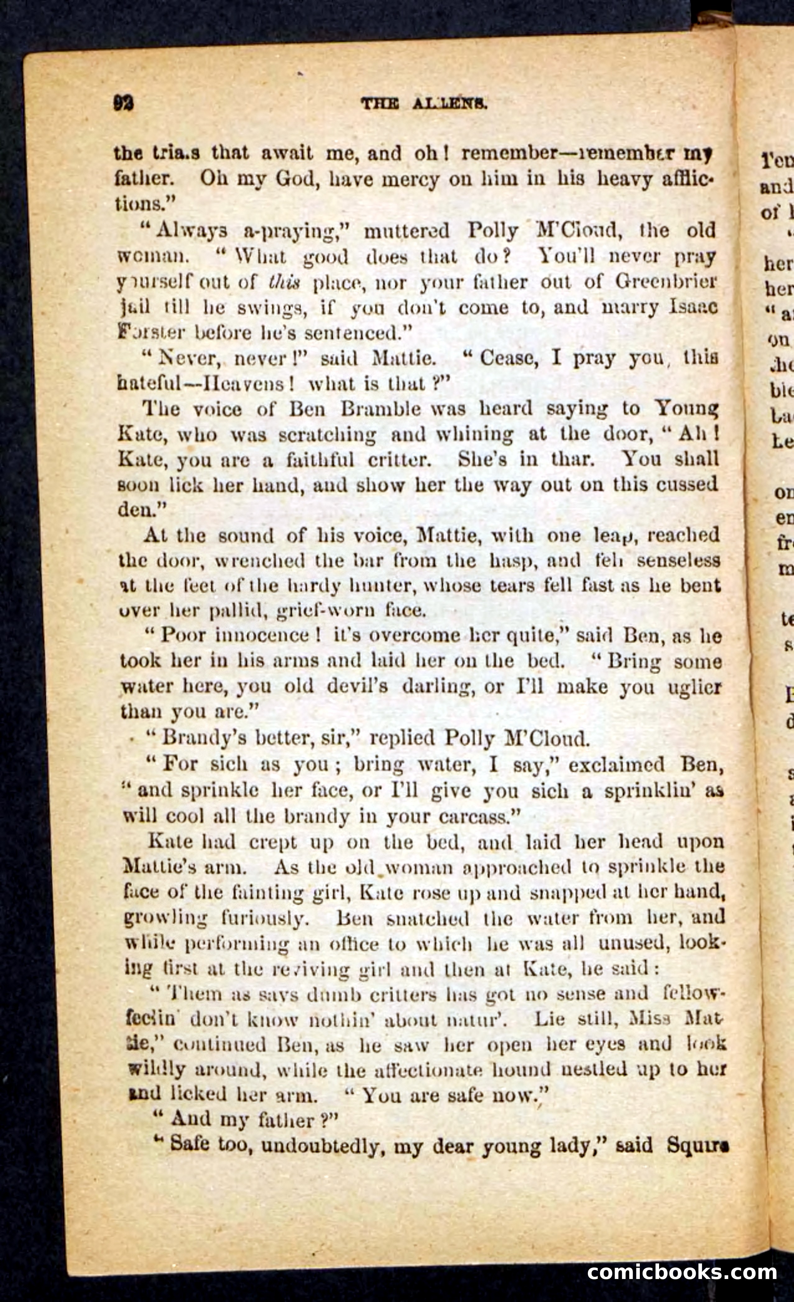 Beadle's Pocket Novels No. 246: Ben Bramble — page 92 of 132