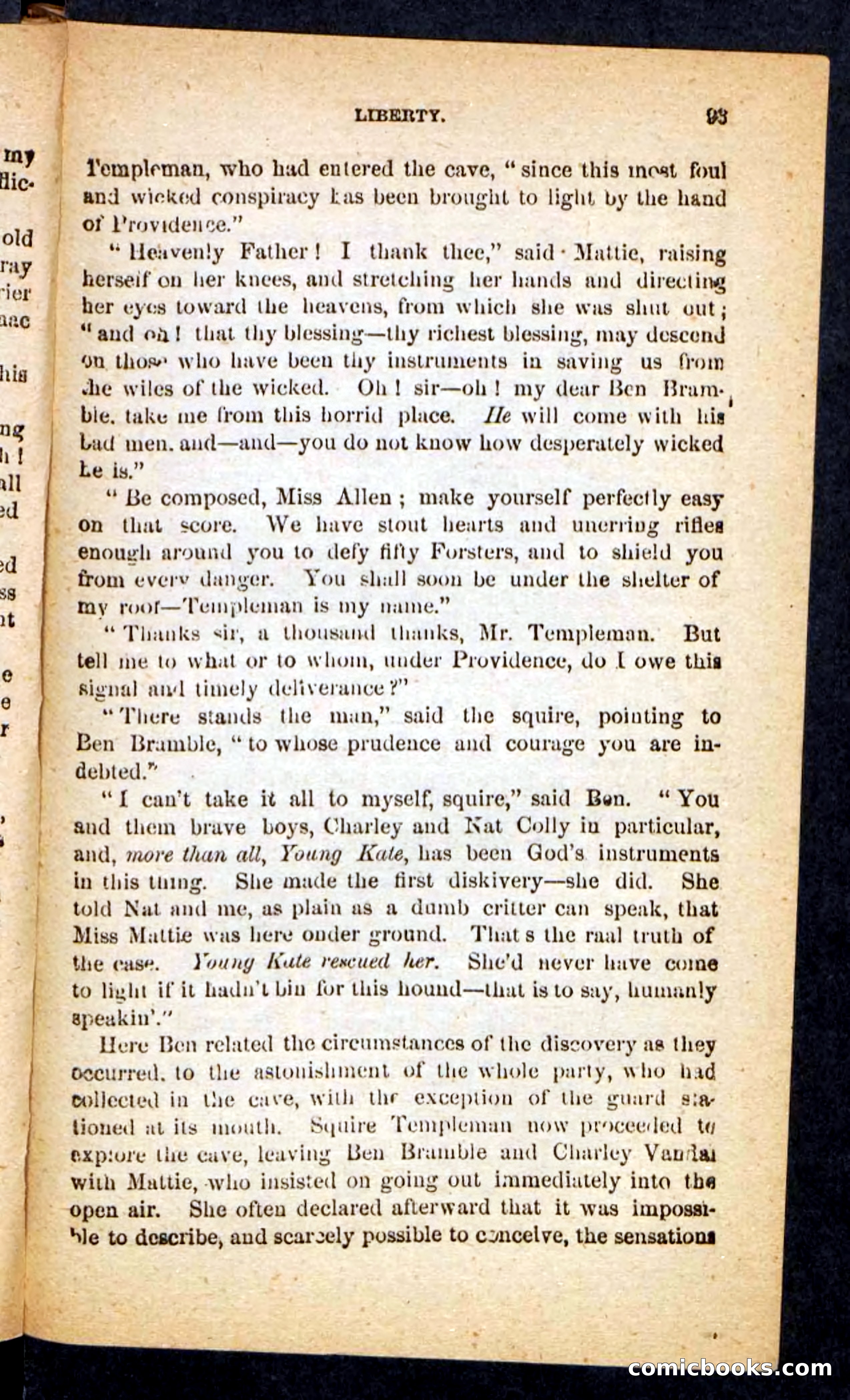 Beadle's Pocket Novels No. 246: Ben Bramble — page 93 of 132