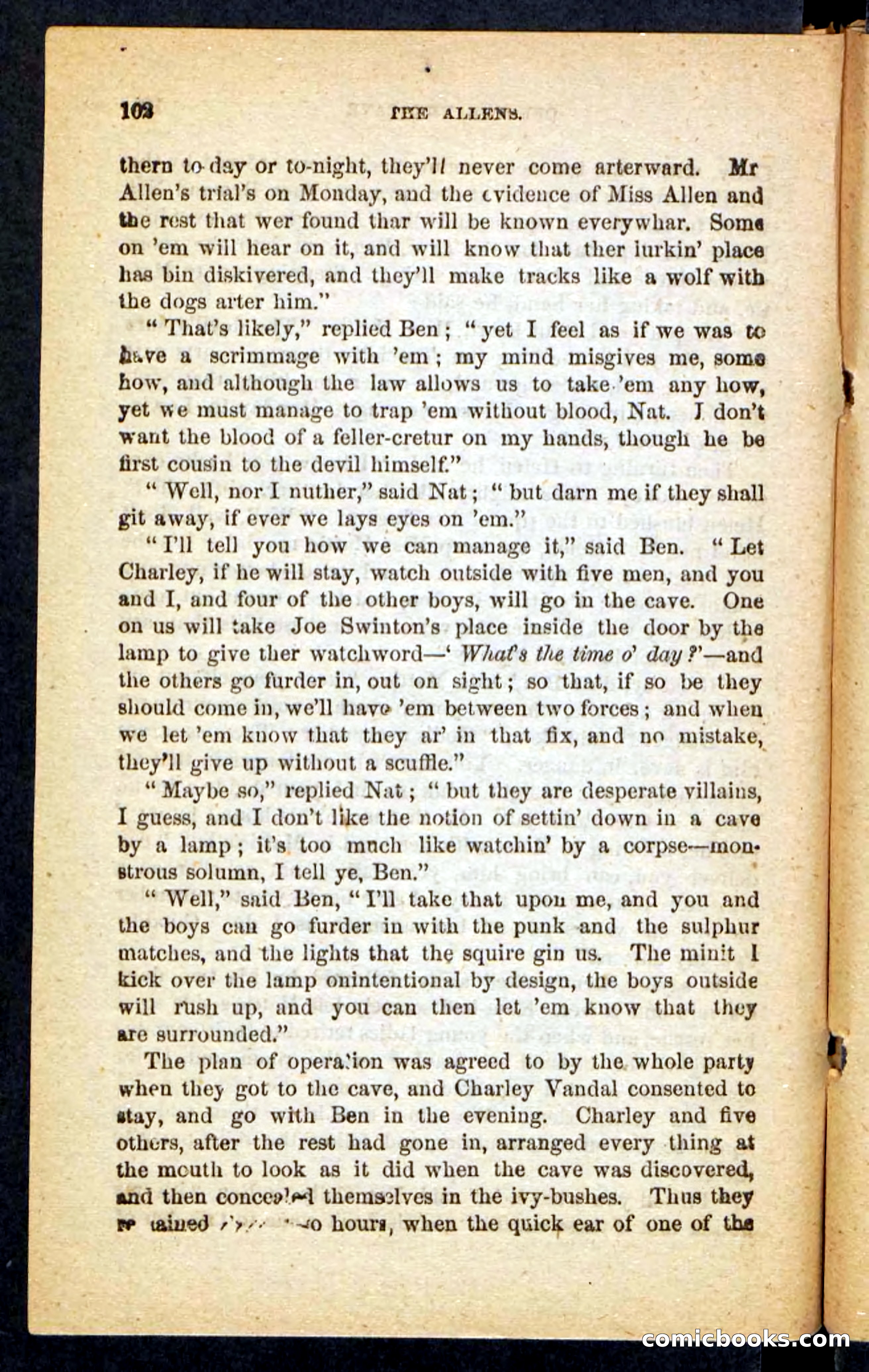 Beadle's Pocket Novels No. 246: Ben Bramble — page 102 of 132