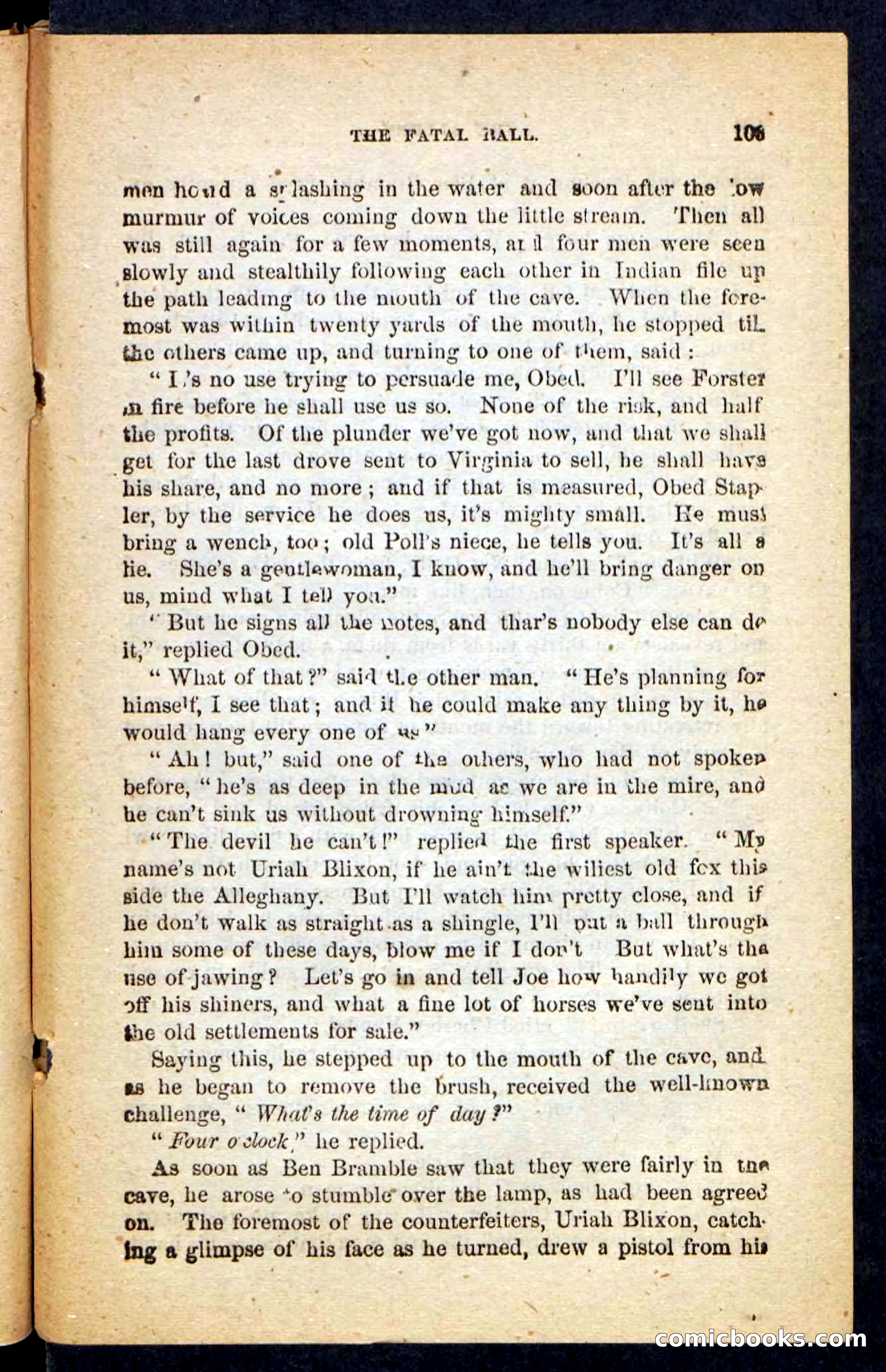 Beadle's Pocket Novels No. 246: Ben Bramble — page 103 of 132