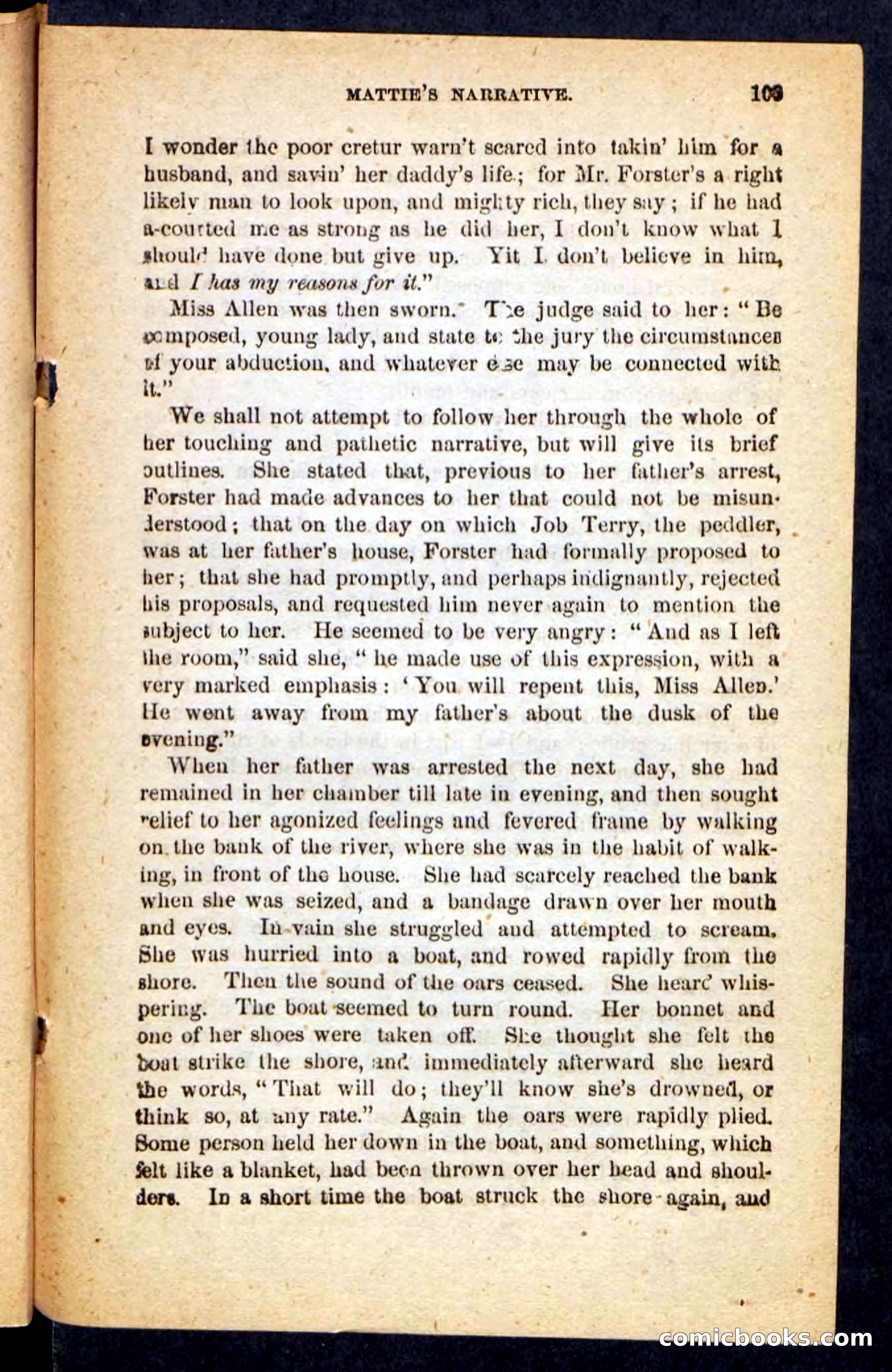 Beadle's Pocket Novels No. 246: Ben Bramble — page 109 of 132