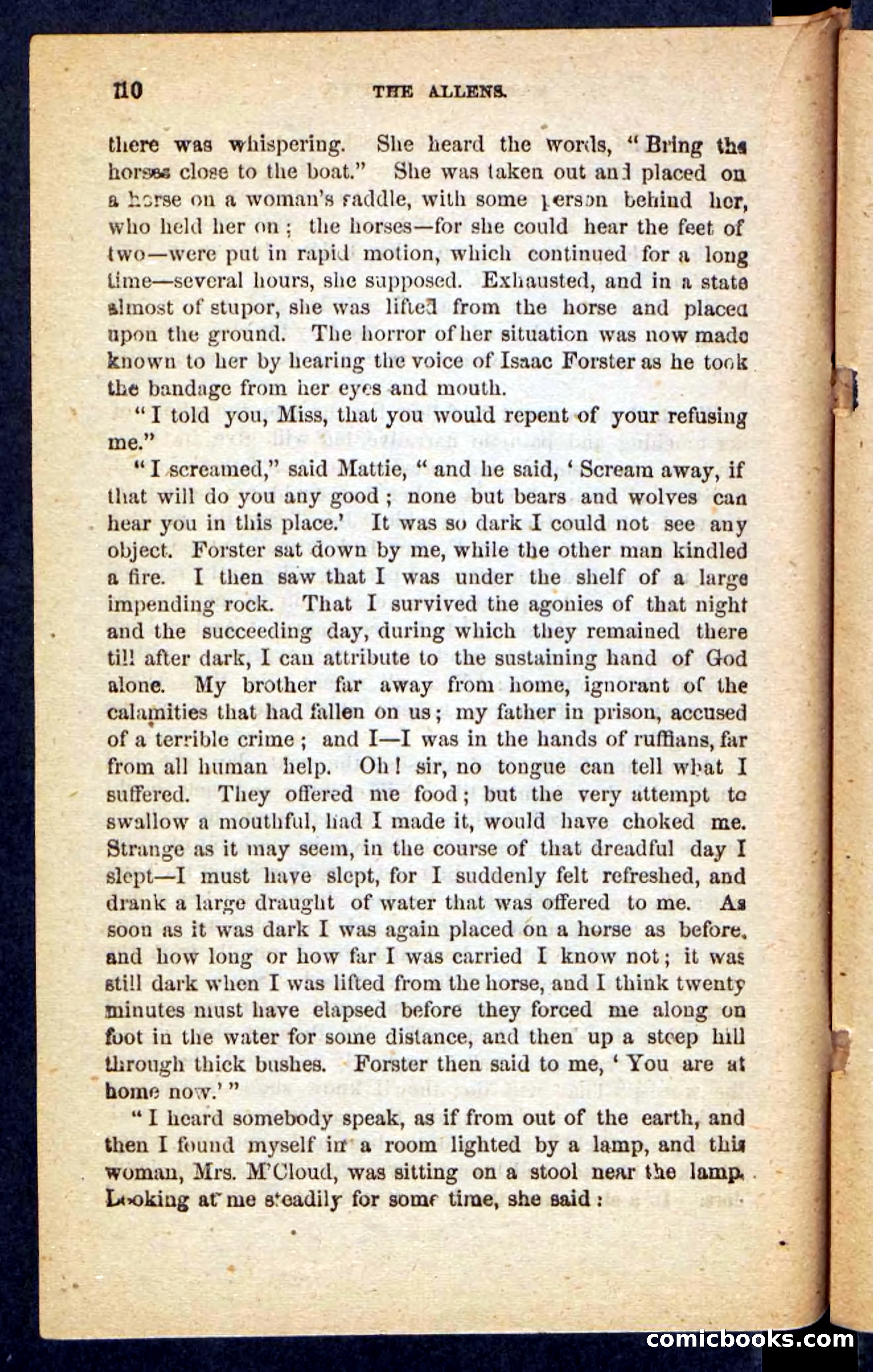 Beadle's Pocket Novels No. 246: Ben Bramble — page 110 of 132