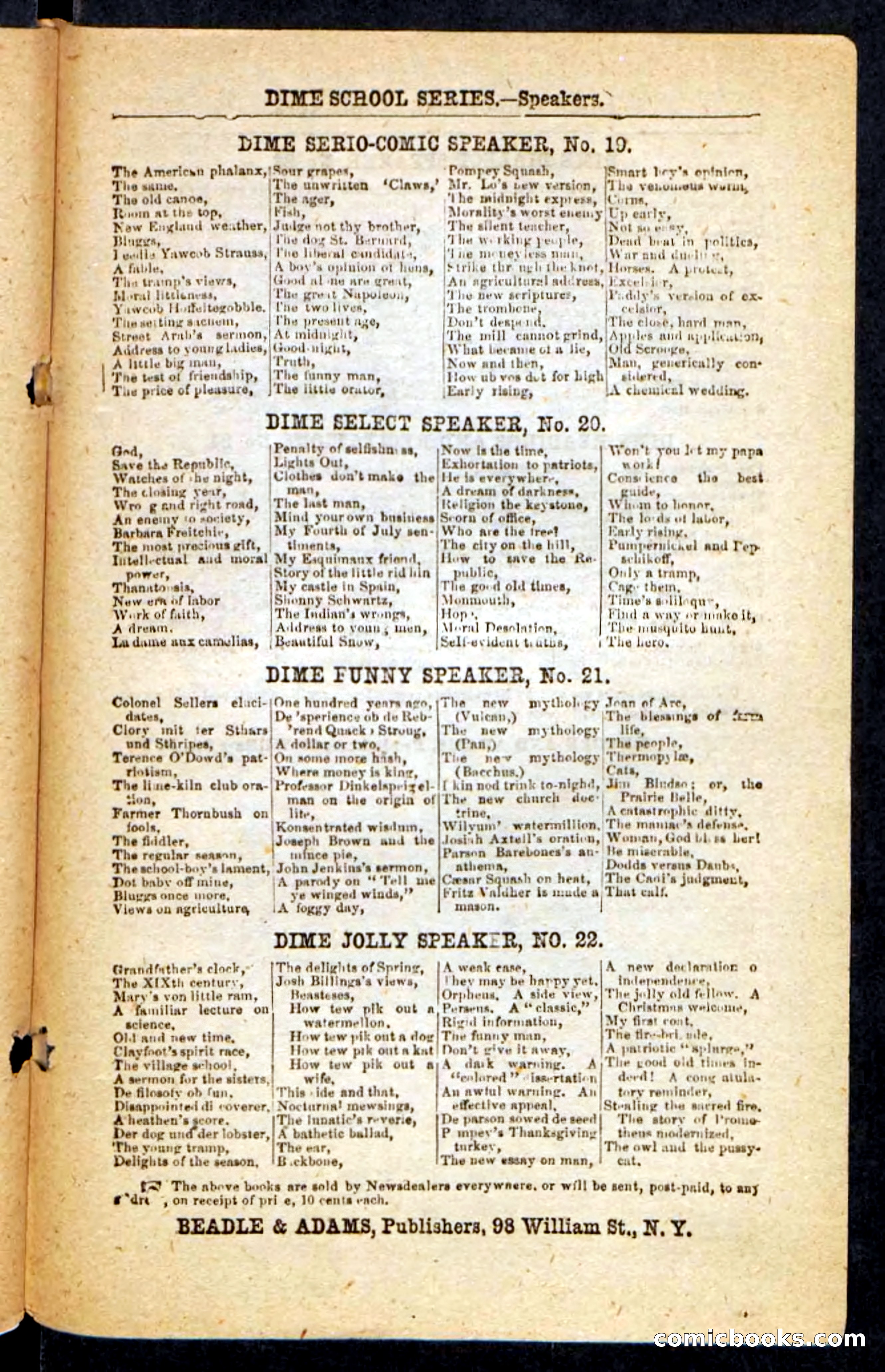 Beadle's Pocket Novels No. 246: Ben Bramble — page 129 of 132