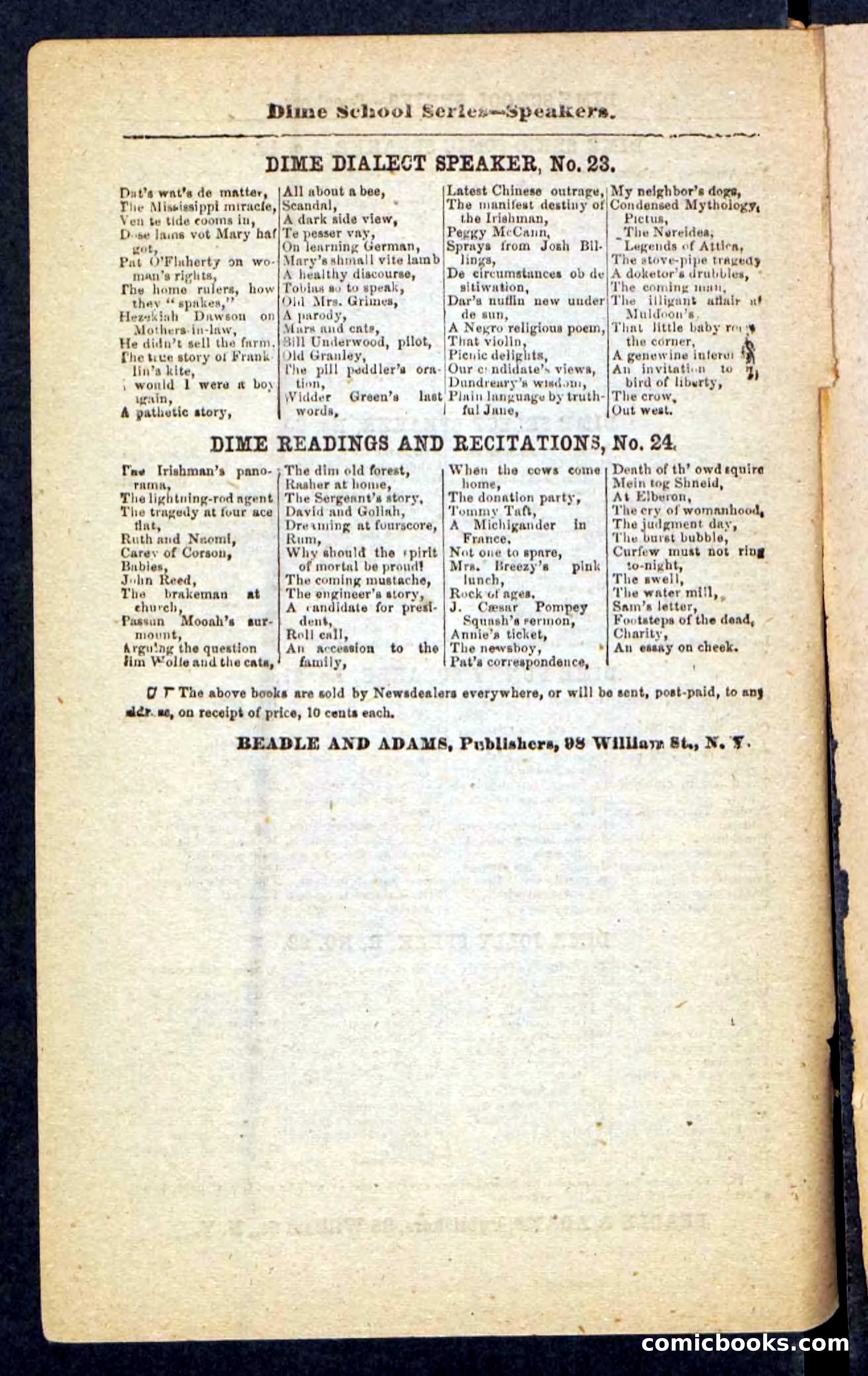 Beadle's Pocket Novels No. 246: Ben Bramble — page 130 of 132