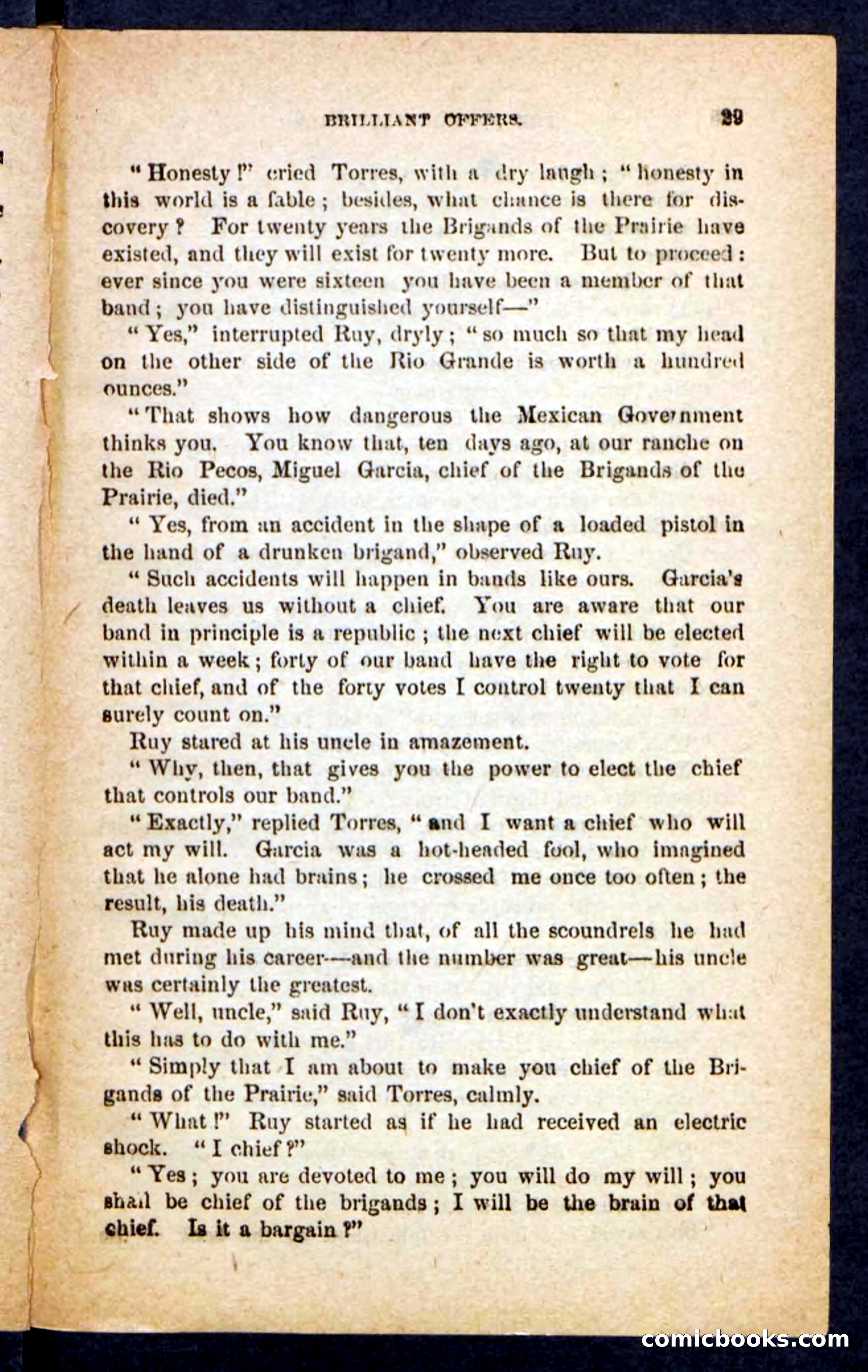 The Brigand Captain — page 25 of 100