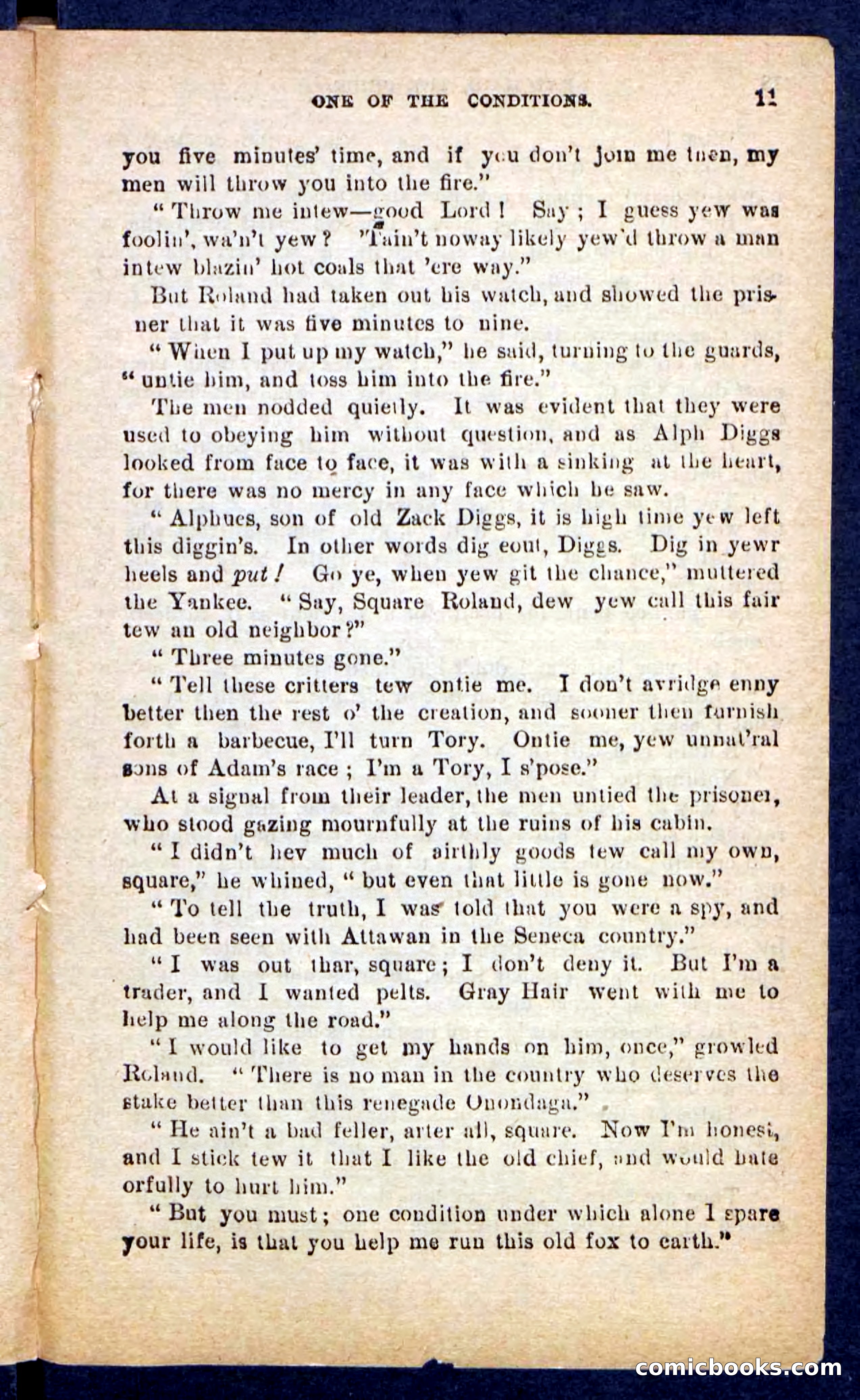 Beadle's Pocket Novels No. 249: Gray Hair, the Chief — page 7 of 100