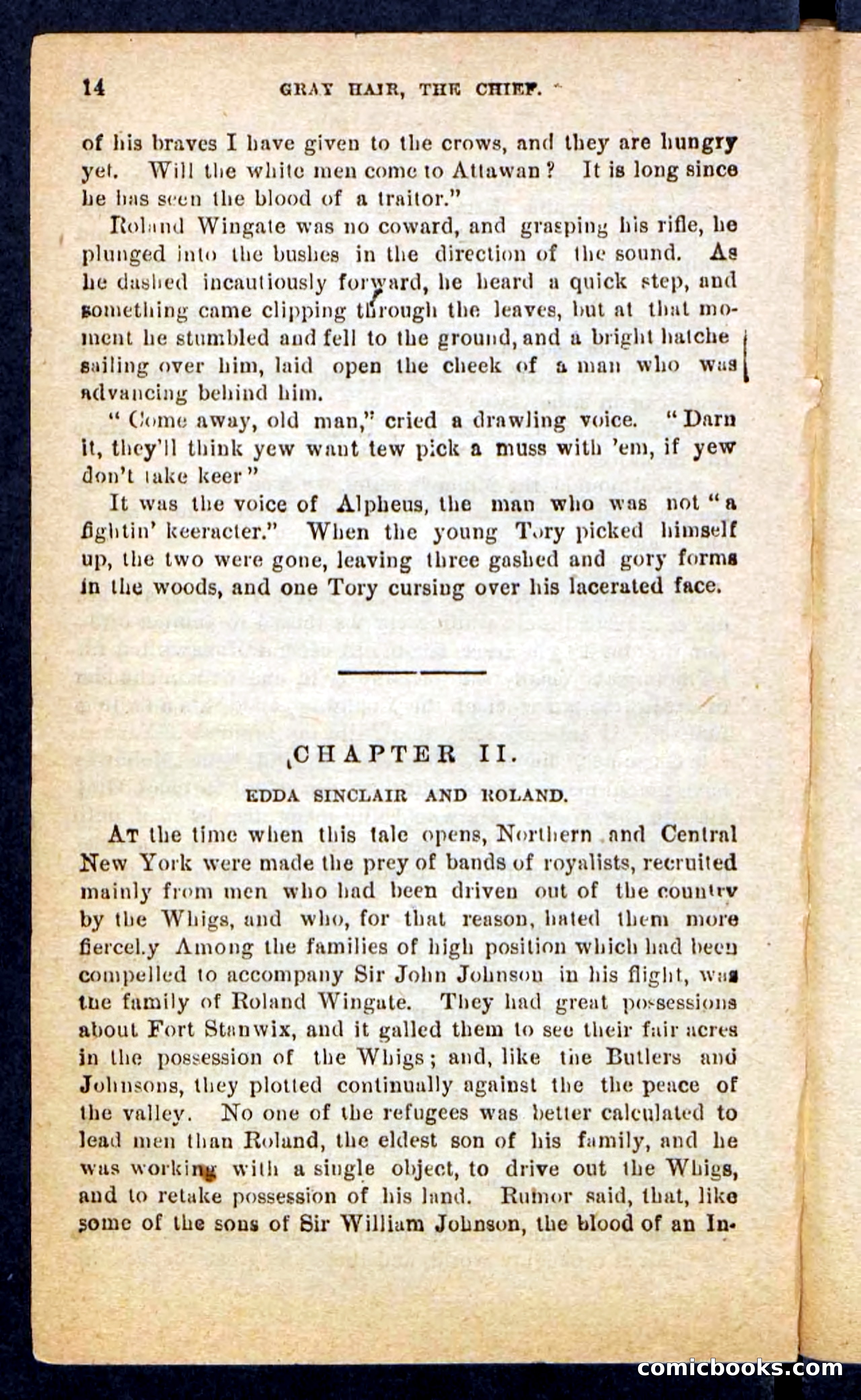 Beadle's Pocket Novels No. 249: Gray Hair, the Chief — page 10 of 100