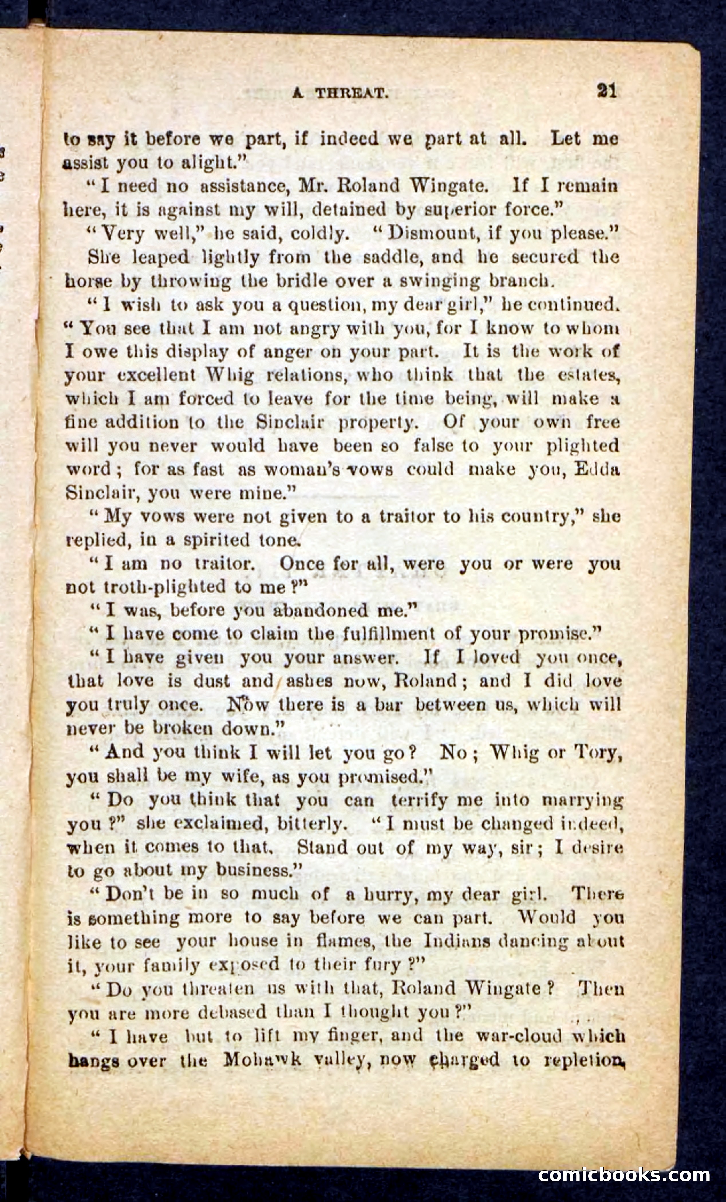 Beadle's Pocket Novels No. 249: Gray Hair, the Chief — page 17 of 100