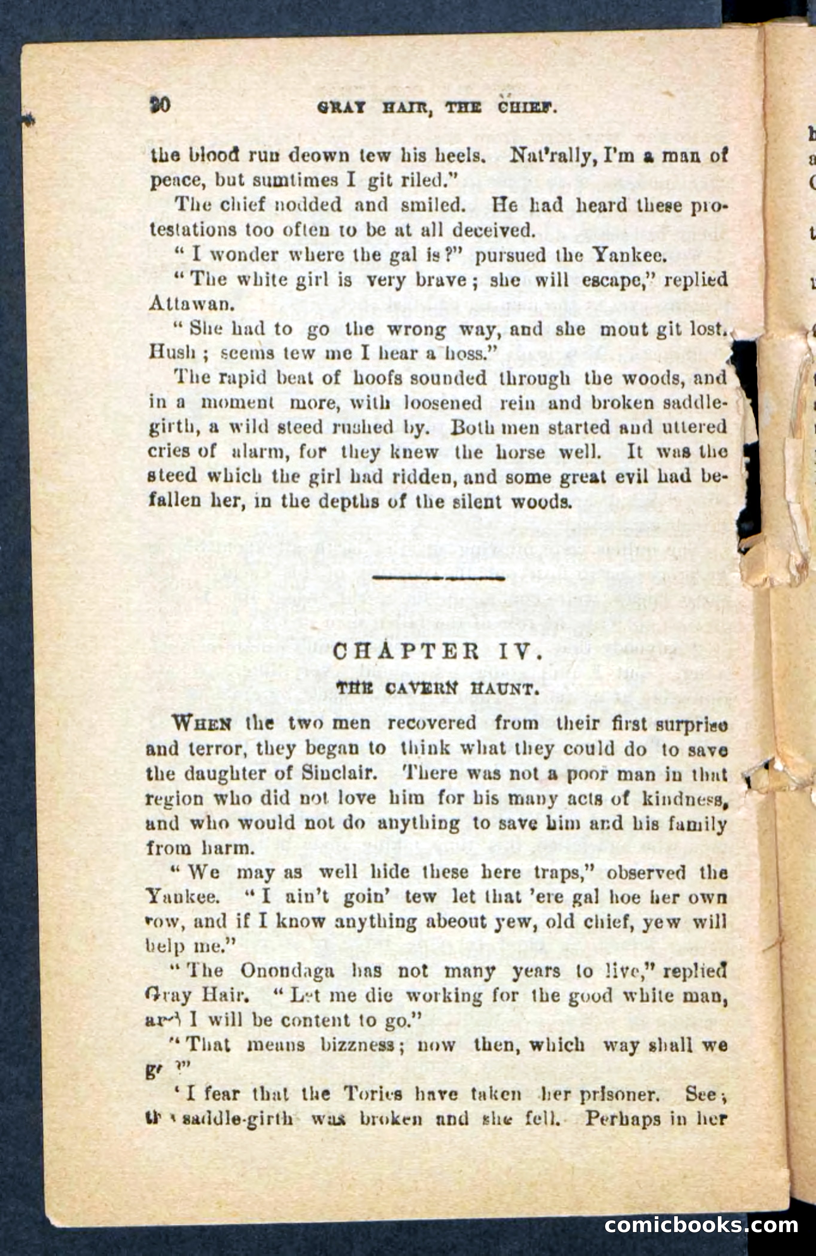 Beadle's Pocket Novels No. 249: Gray Hair, the Chief — page 26 of 100