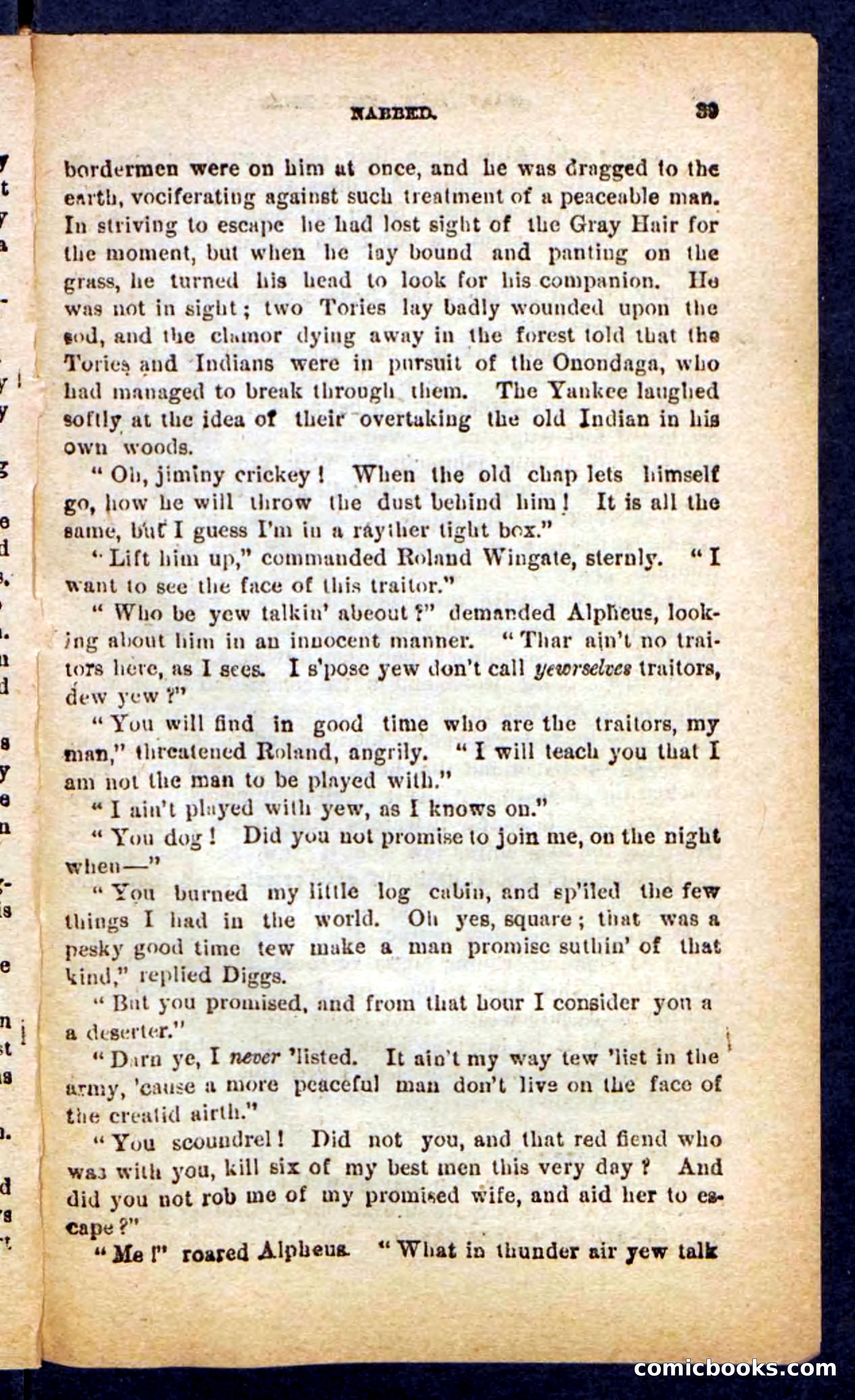 Beadle's Pocket Novels No. 249: Gray Hair, the Chief — page 35 of 100