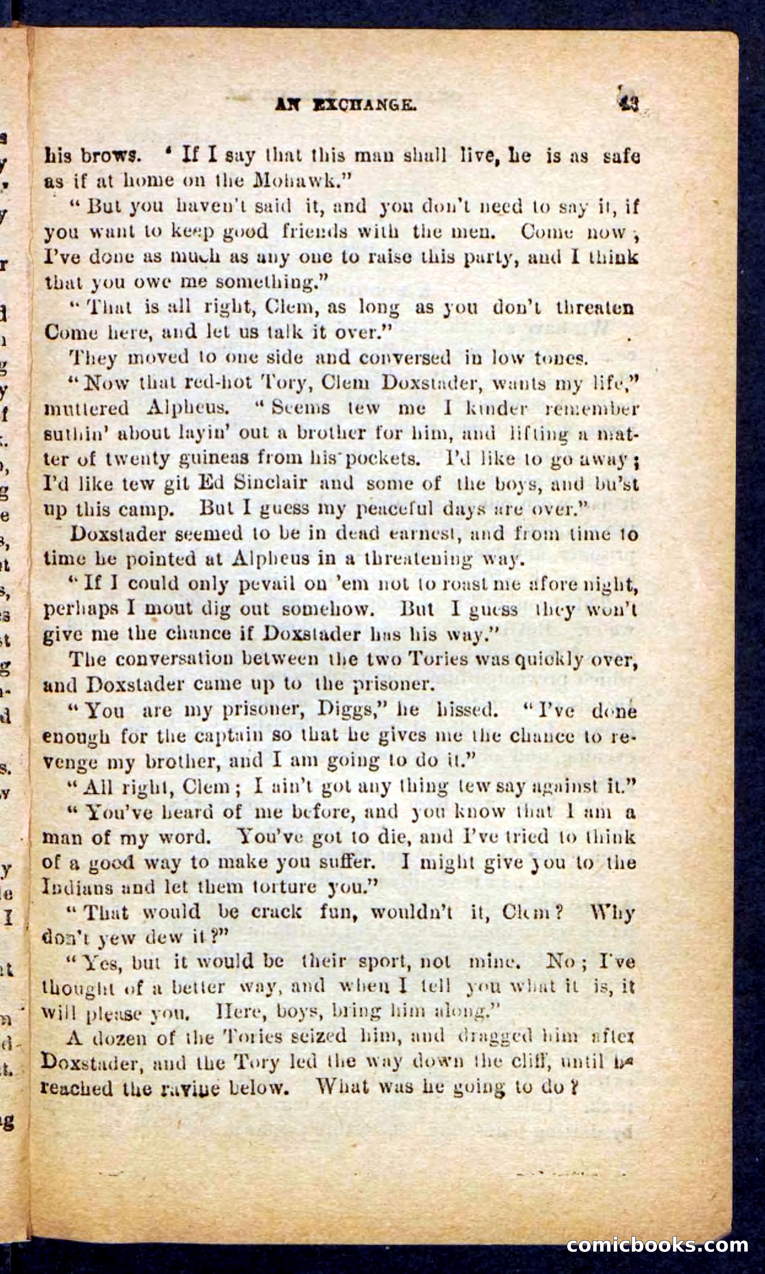 Beadle's Pocket Novels No. 249: Gray Hair, the Chief — page 39 of 100