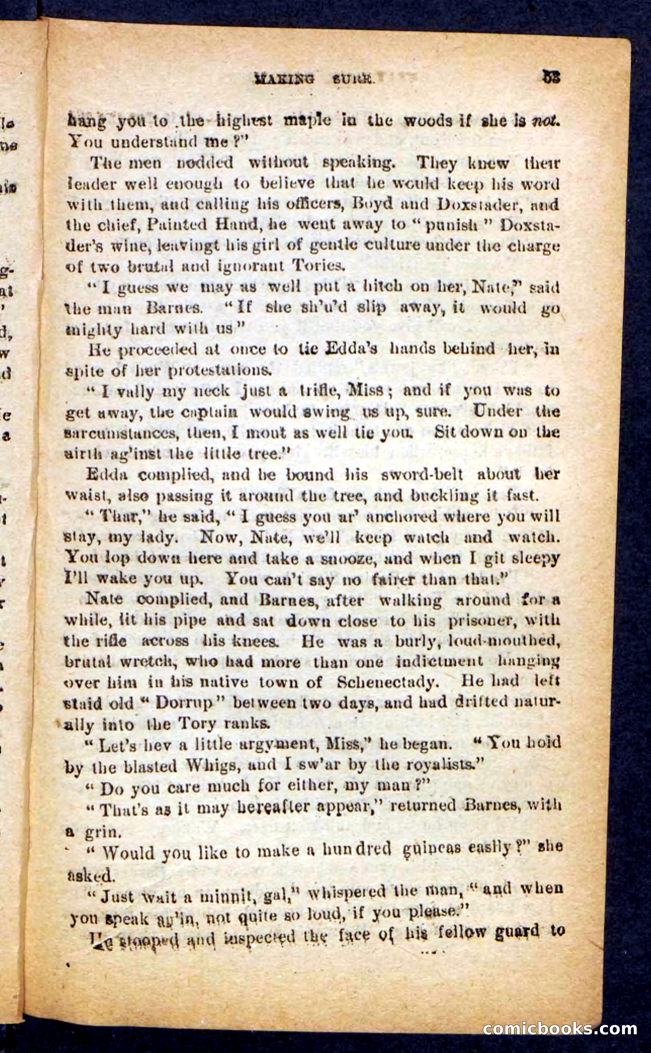 Beadle's Pocket Novels No. 249: Gray Hair, the Chief — page 49 of 100