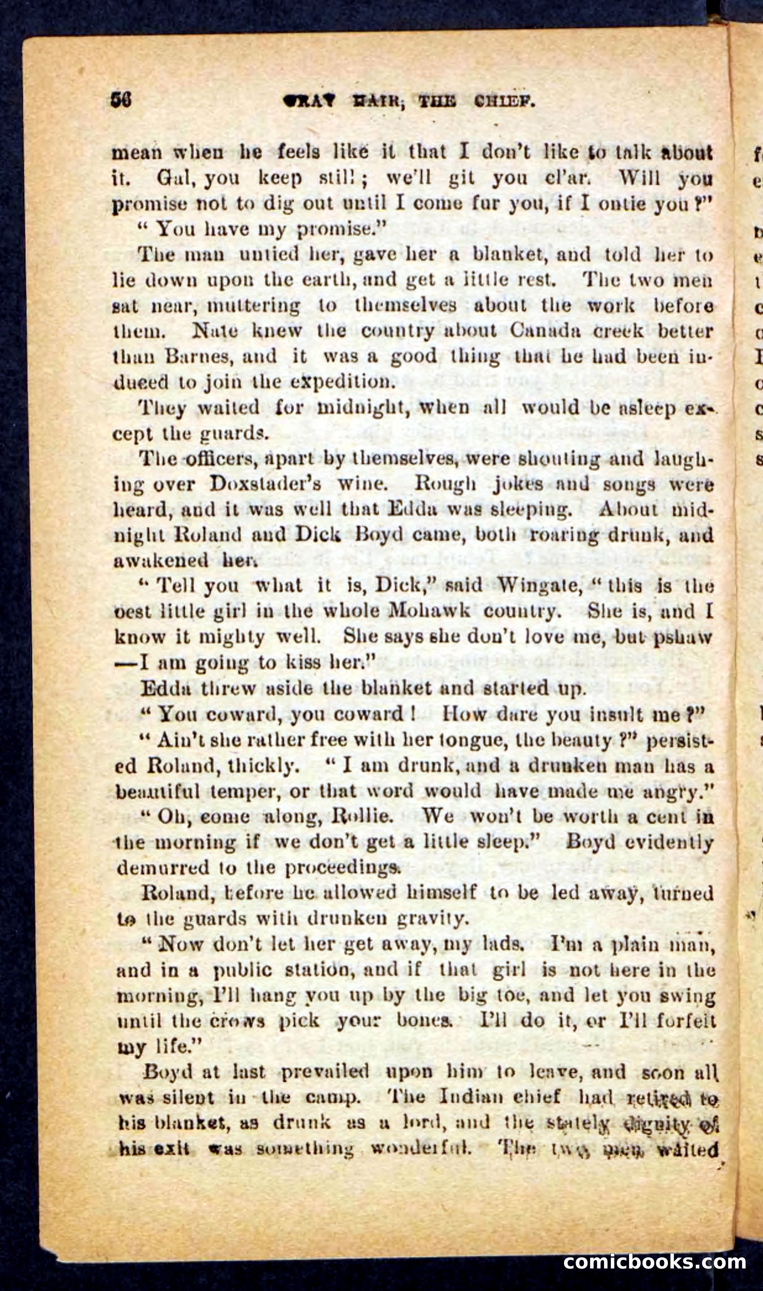 Beadle's Pocket Novels No. 249: Gray Hair, the Chief — page 52 of 100