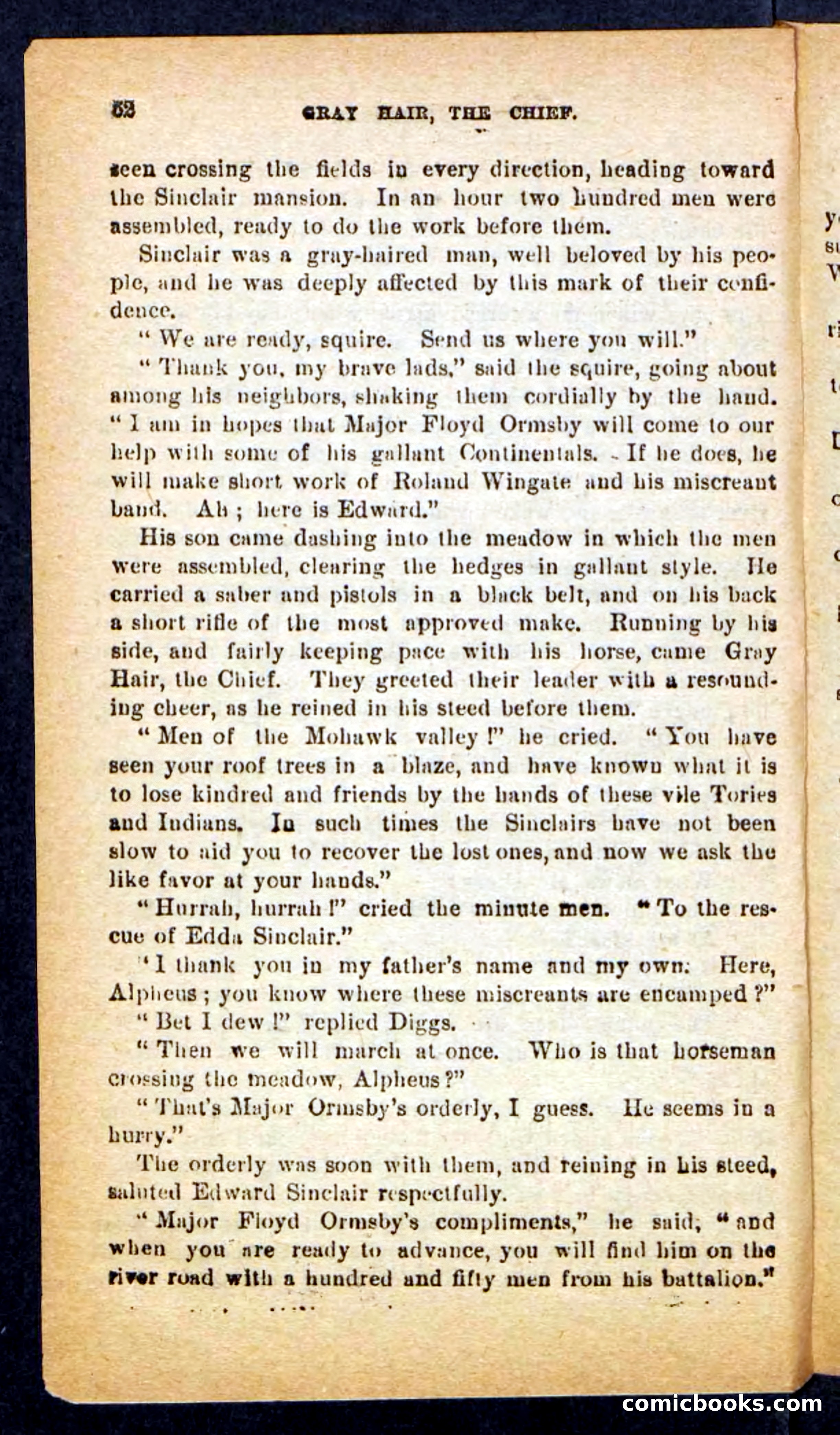 Beadle's Pocket Novels No. 249: Gray Hair, the Chief — page 58 of 100