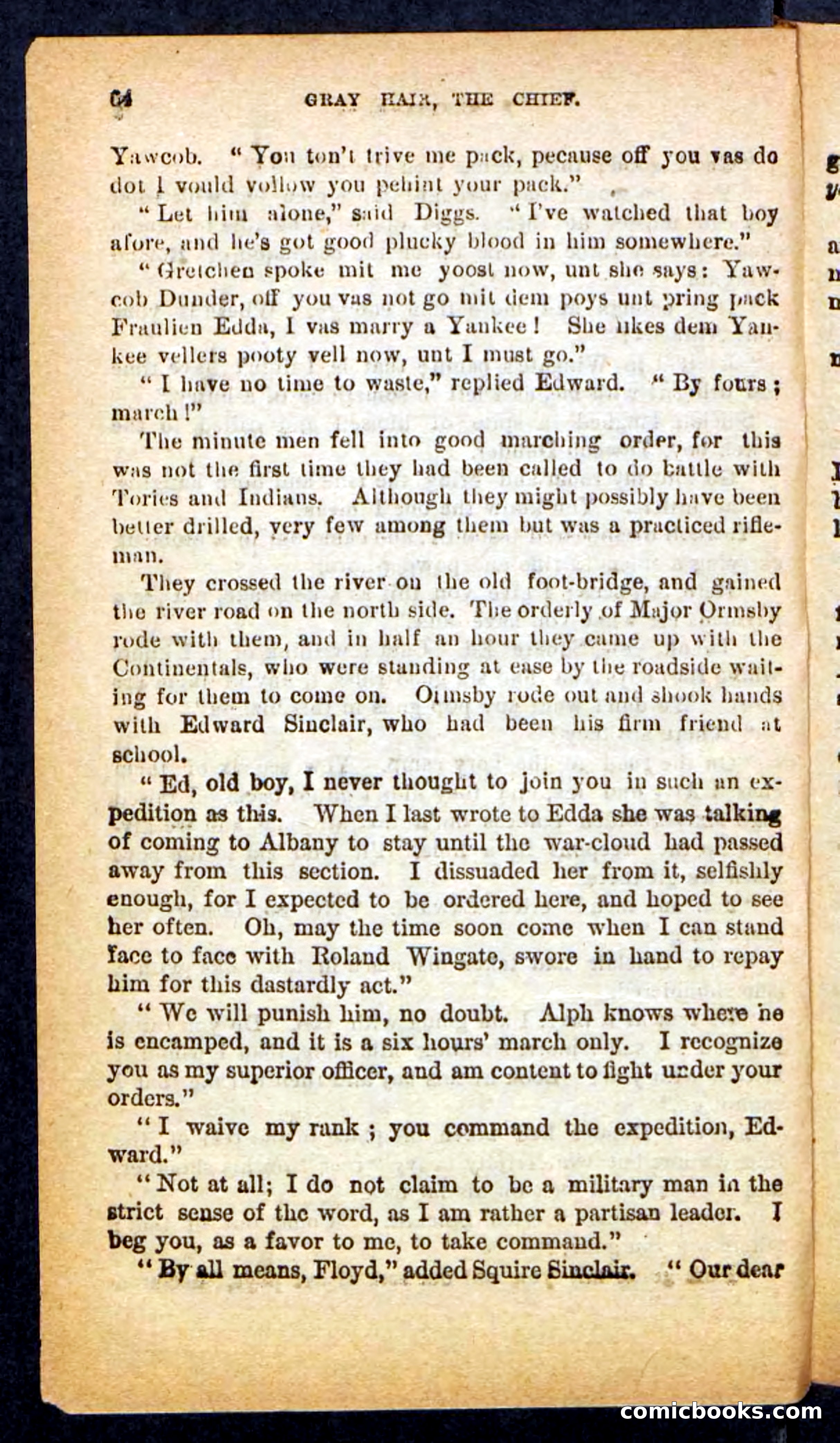 Beadle's Pocket Novels No. 249: Gray Hair, the Chief — page 60 of 100