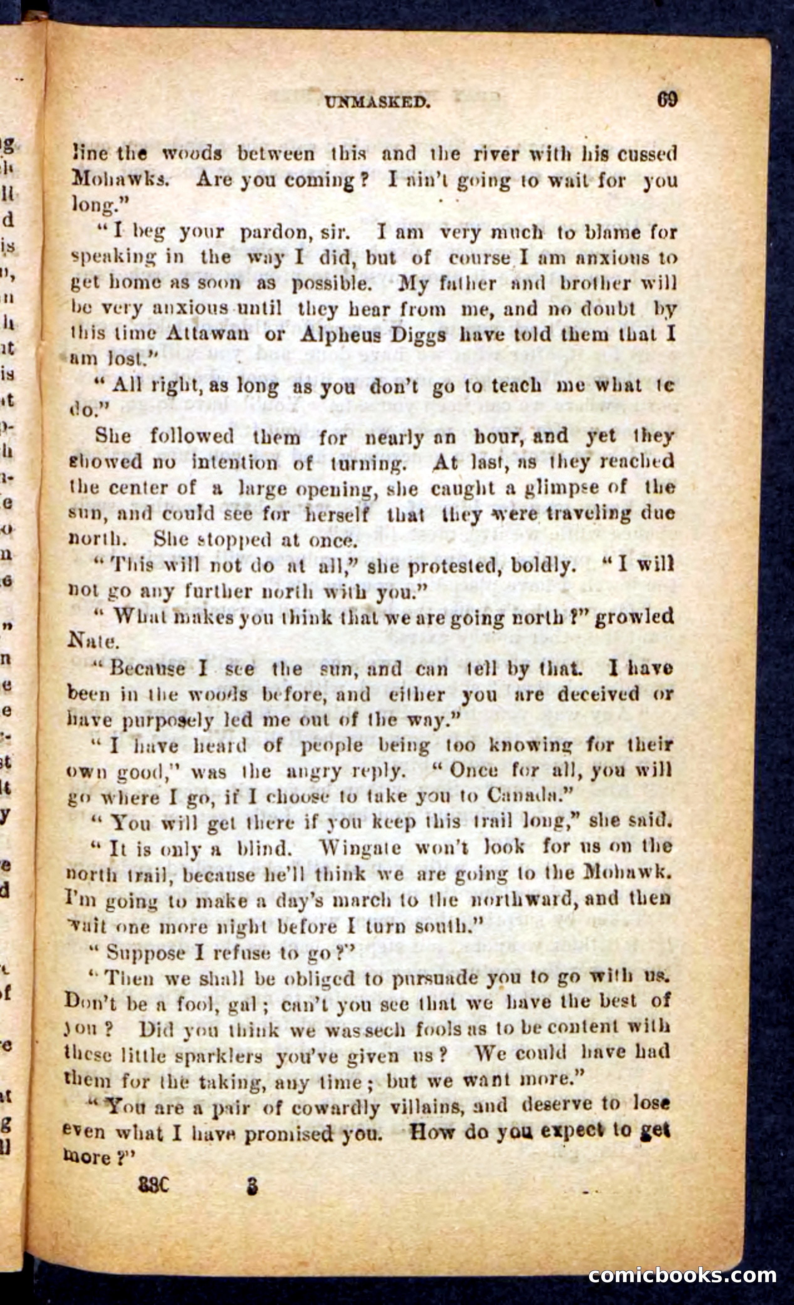Beadle's Pocket Novels No. 249: Gray Hair, the Chief — page 65 of 100