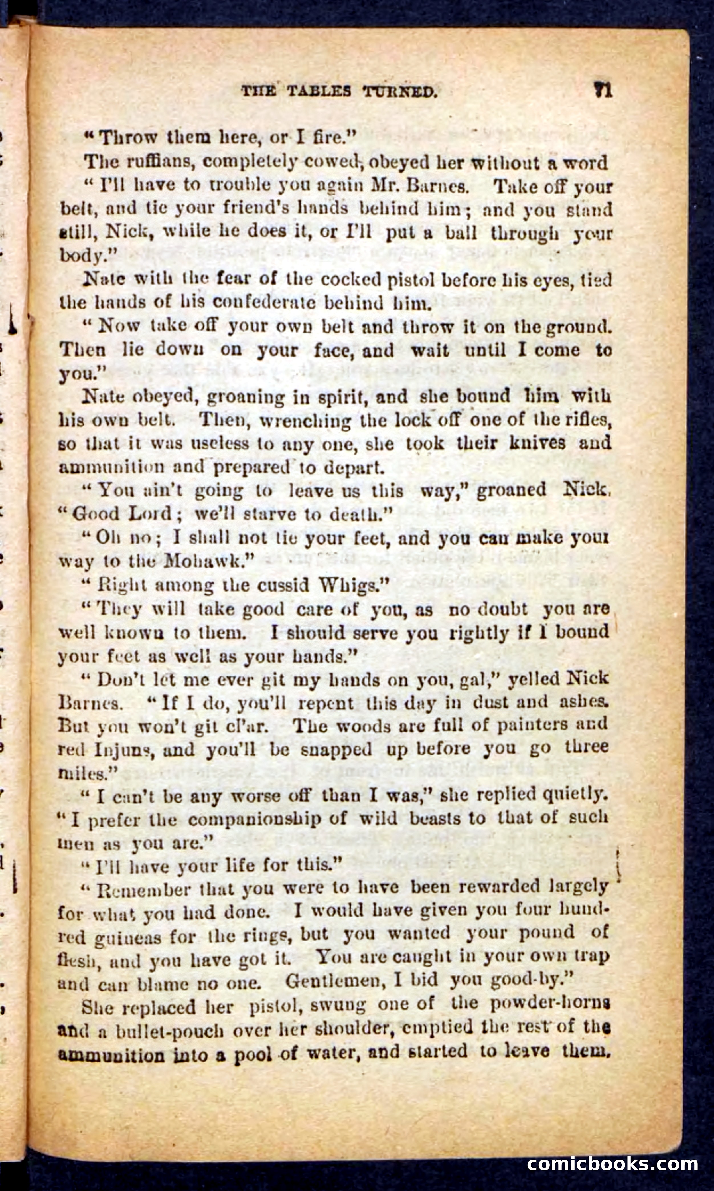 Beadle's Pocket Novels No. 249: Gray Hair, the Chief — page 67 of 100