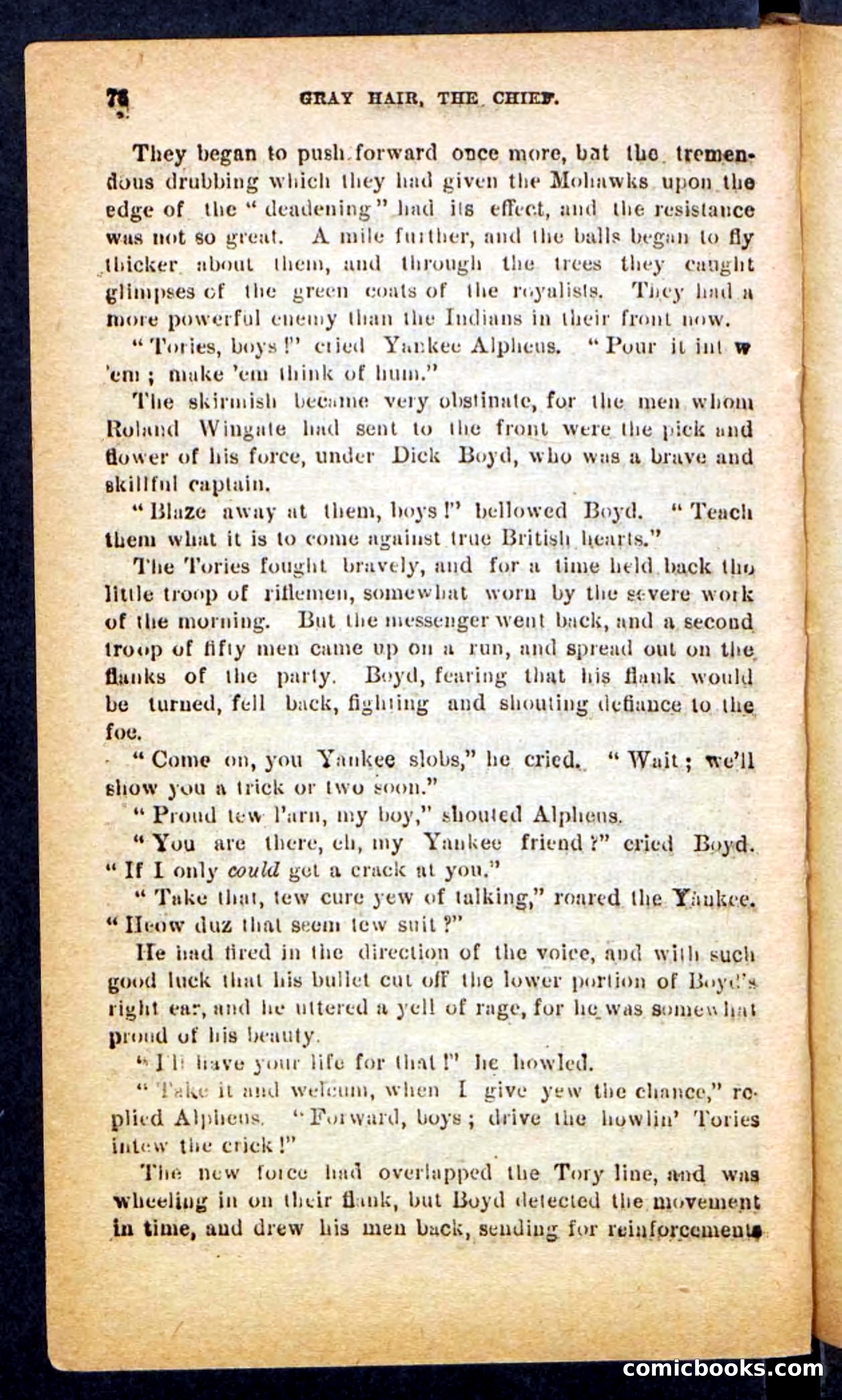 Beadle's Pocket Novels No. 249: Gray Hair, the Chief — page 72 of 100
