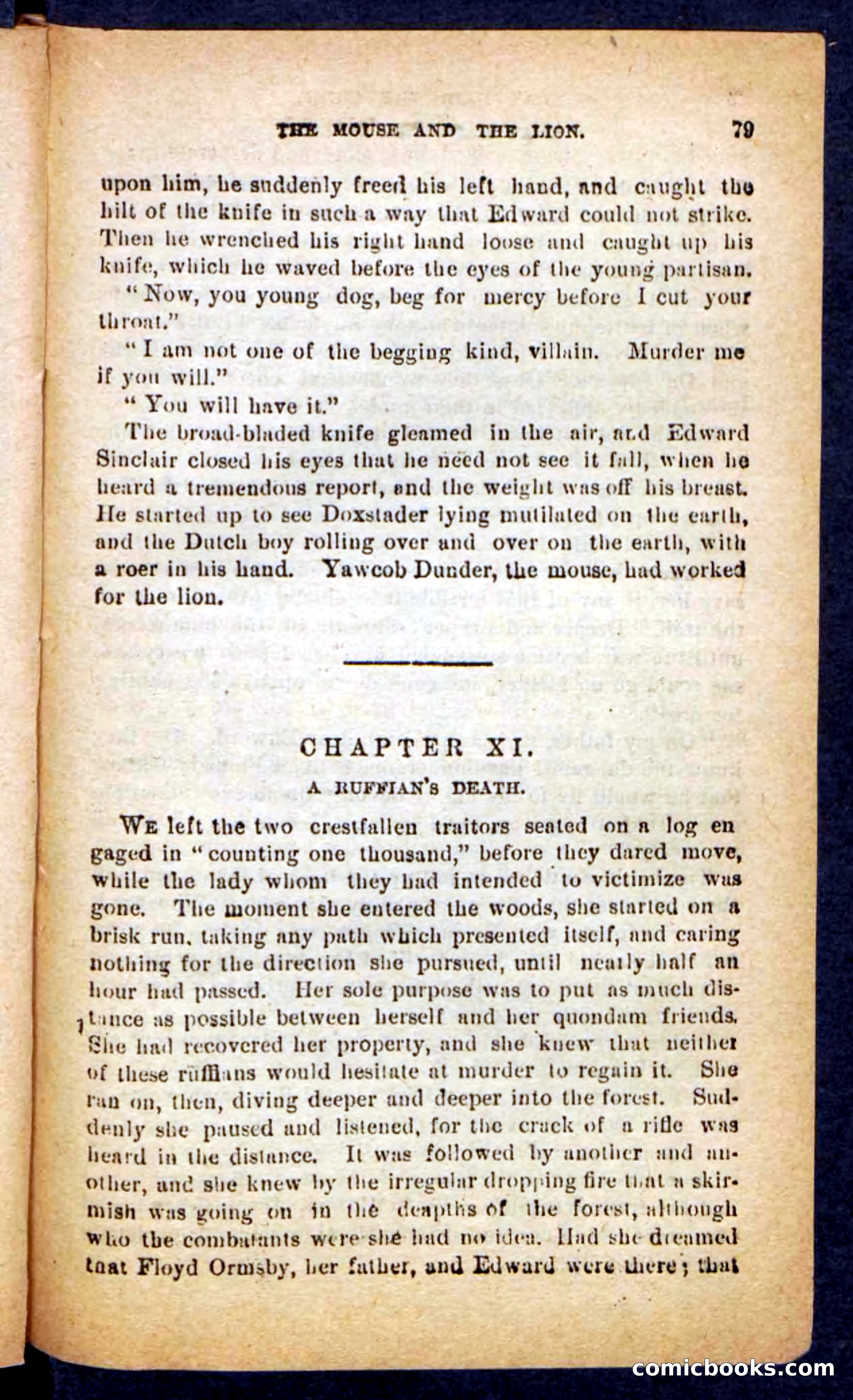 Beadle's Pocket Novels No. 249: Gray Hair, the Chief — page 75 of 100