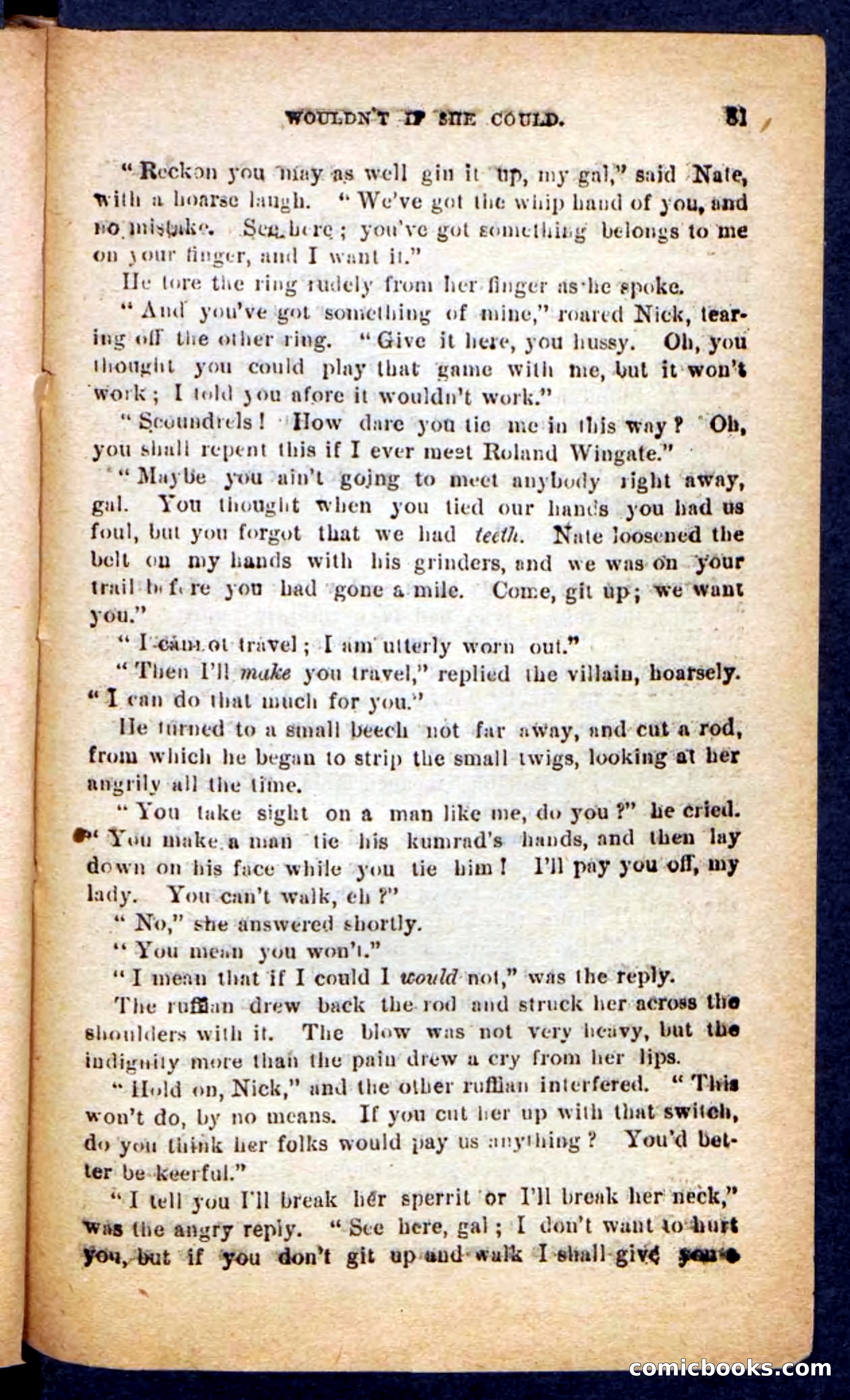 Beadle's Pocket Novels No. 249: Gray Hair, the Chief — page 77 of 100