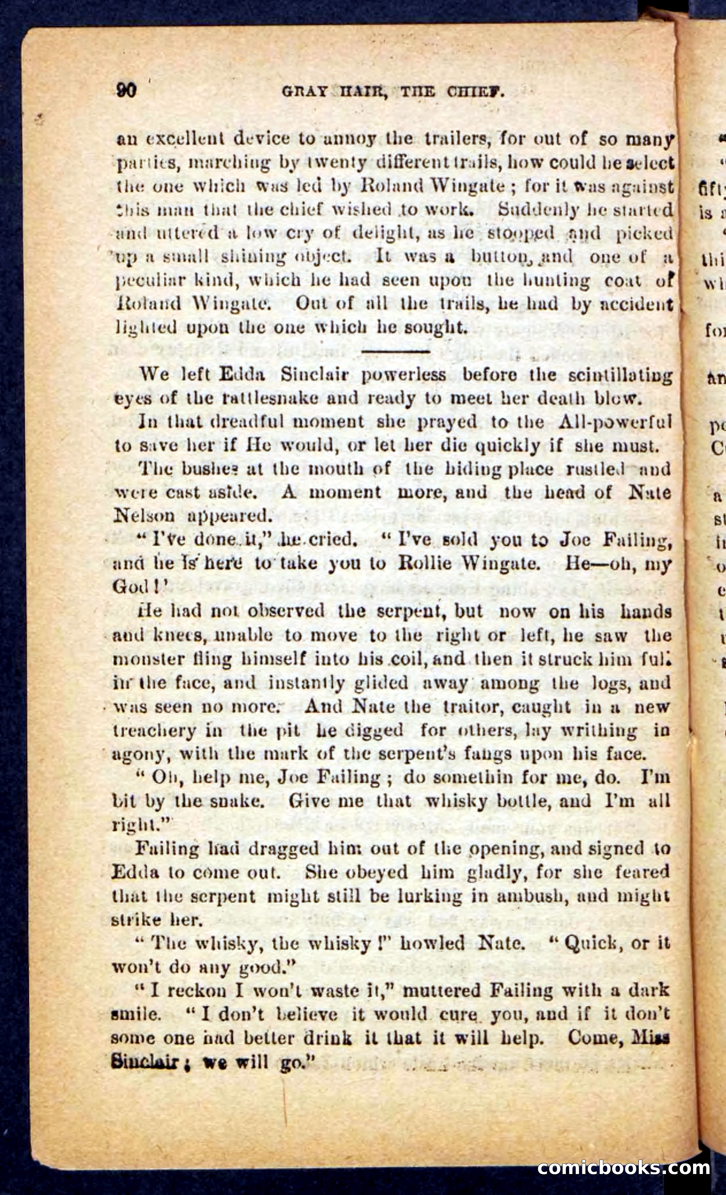 Beadle's Pocket Novels No. 249: Gray Hair, the Chief — page 86 of 100