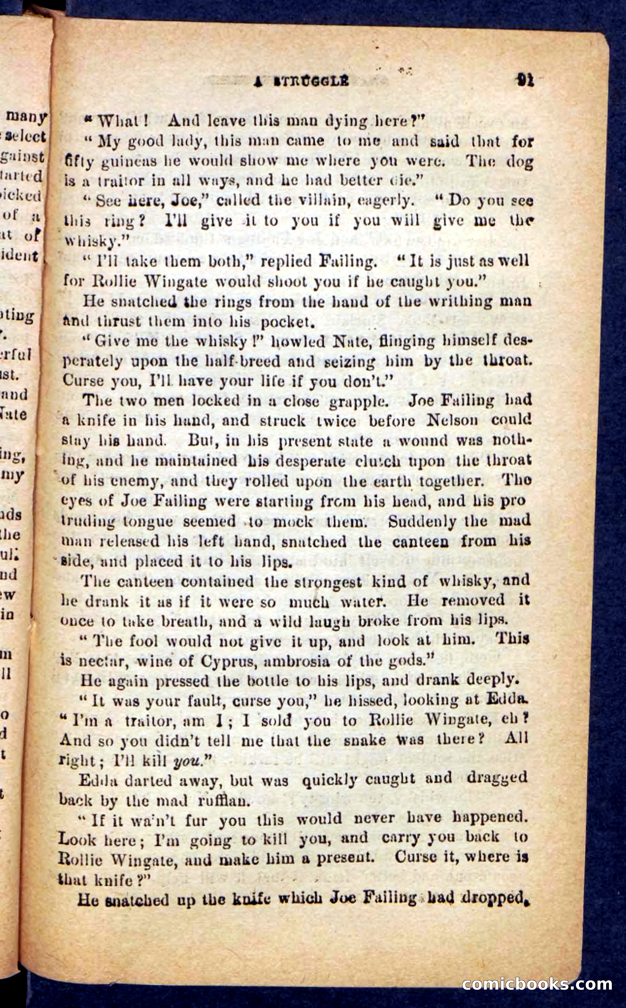 Beadle's Pocket Novels No. 249: Gray Hair, the Chief — page 87 of 100
