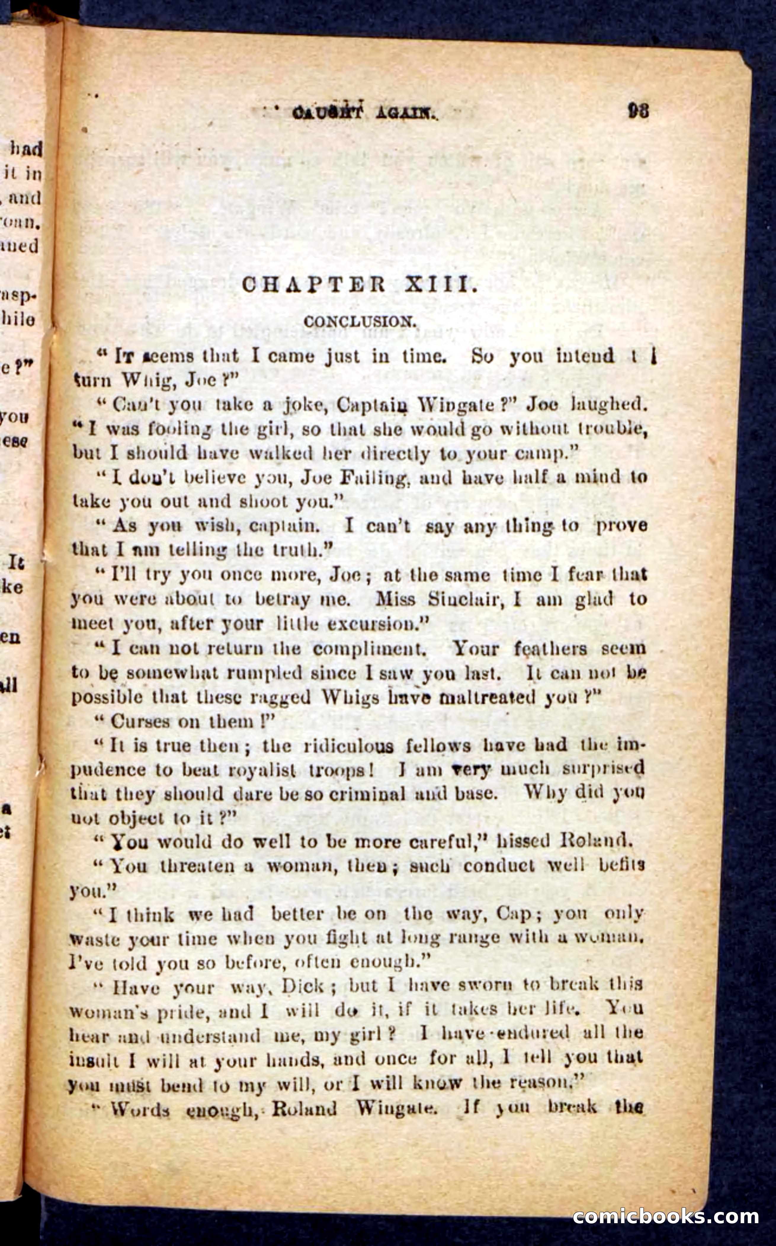 Beadle's Pocket Novels No. 249: Gray Hair, the Chief — page 89 of 100