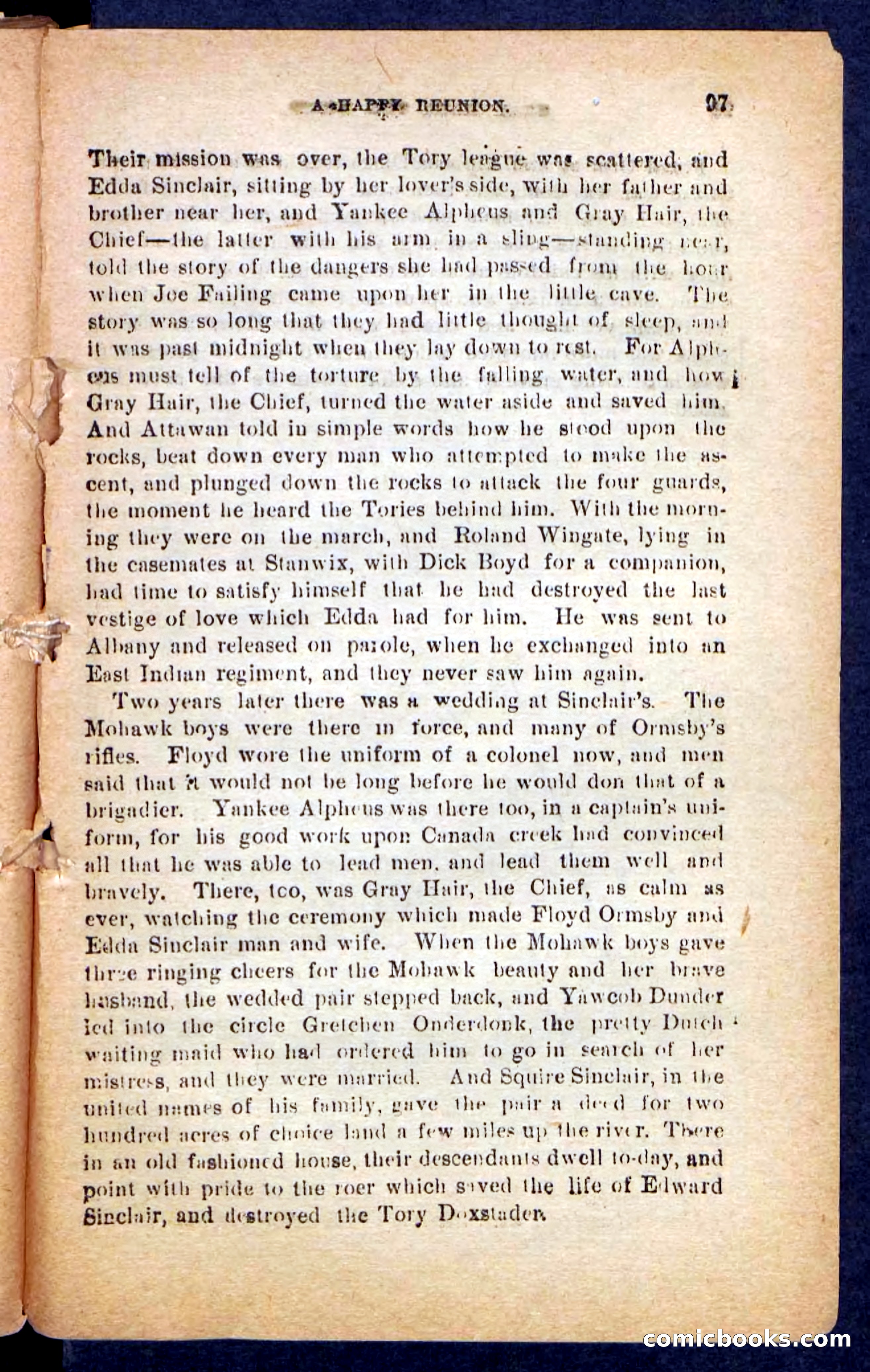 Beadle's Pocket Novels No. 249: Gray Hair, the Chief — page 93 of 100