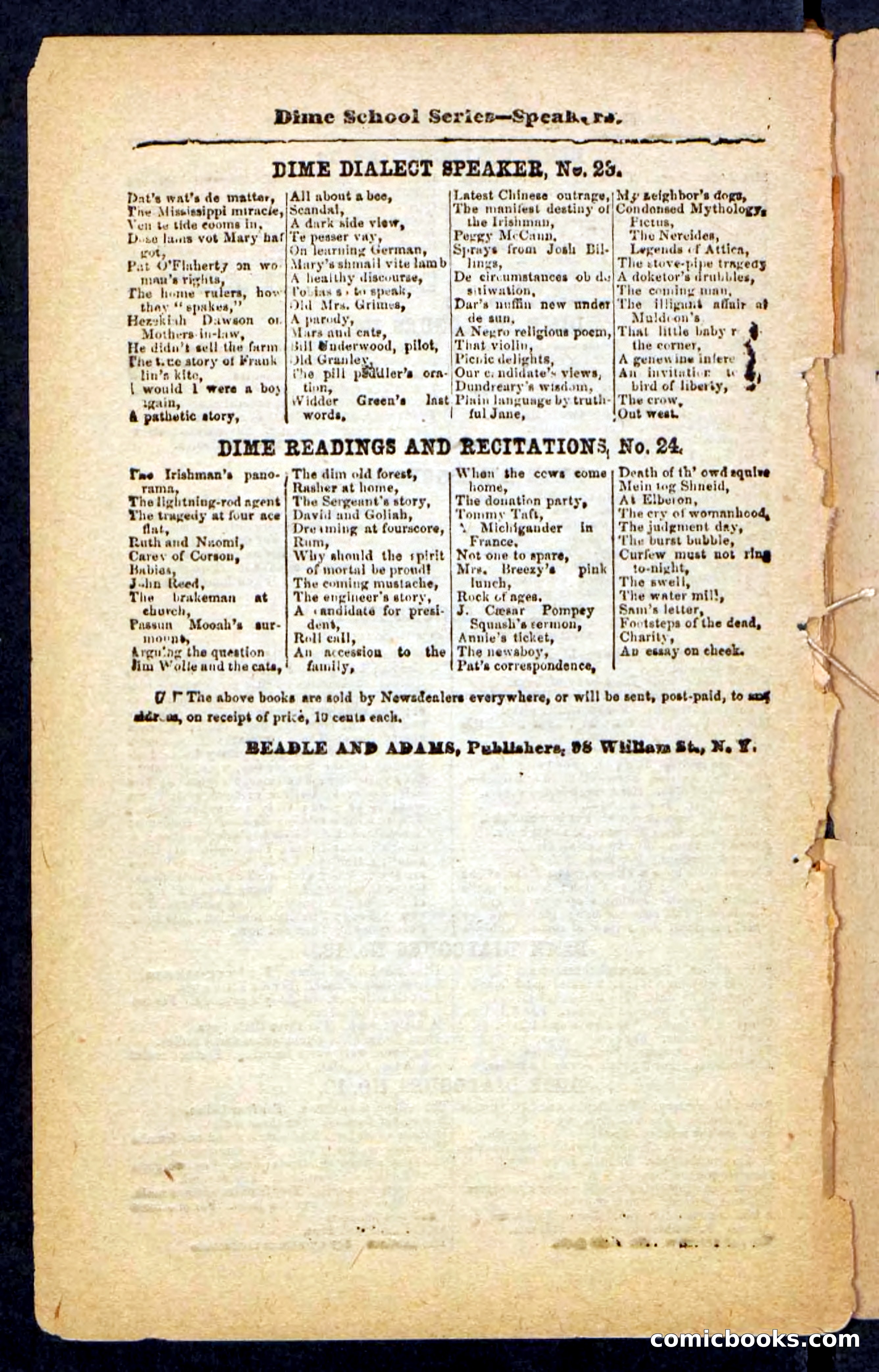 Beadle's Pocket Novels No. 249: Gray Hair, the Chief — page 98 of 100