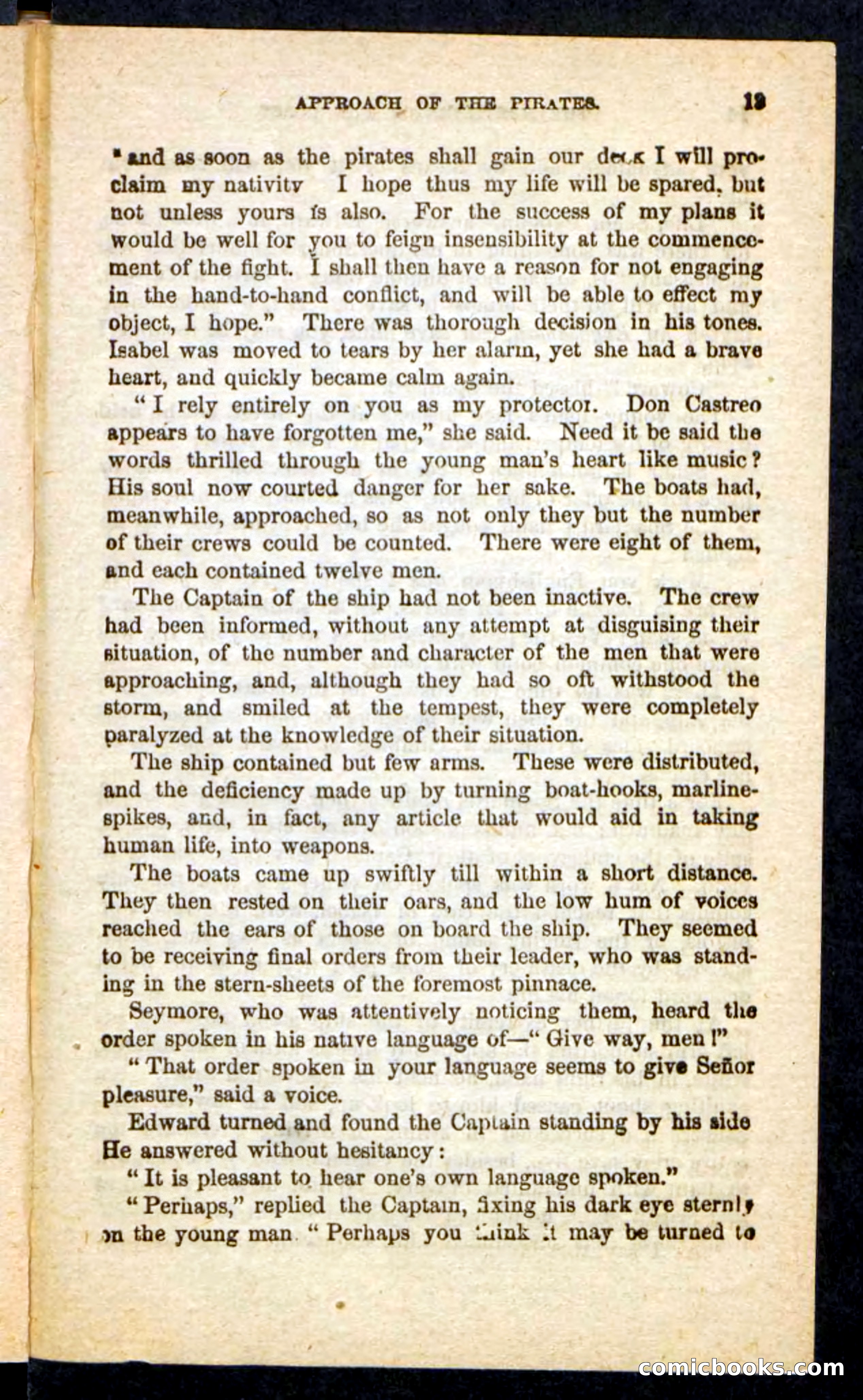 Beadle's Pocket Novels No. 255: The Brethren of the Coast — page 13 of 100