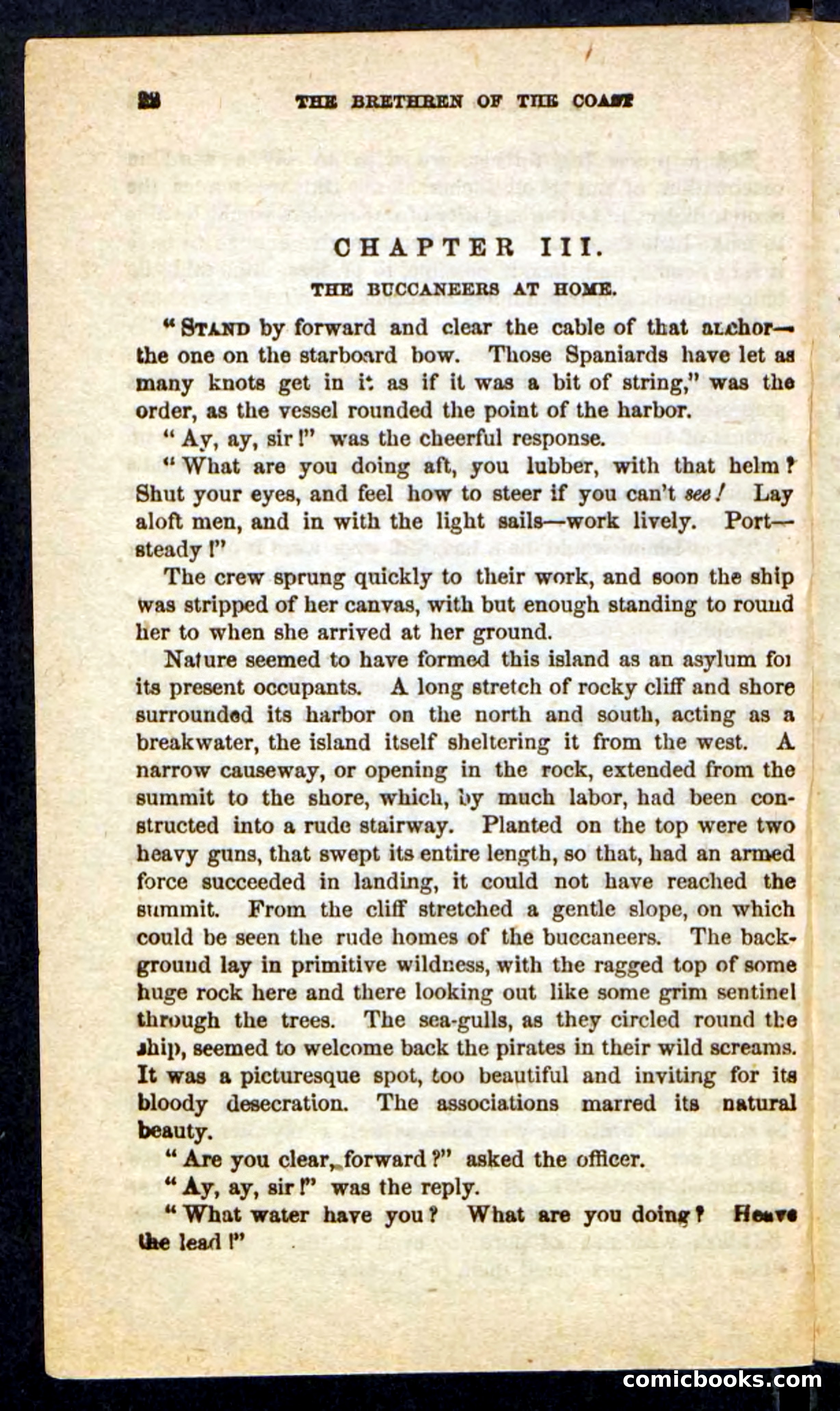 Beadle's Pocket Novels No. 255: The Brethren of the Coast — page 22 of 100