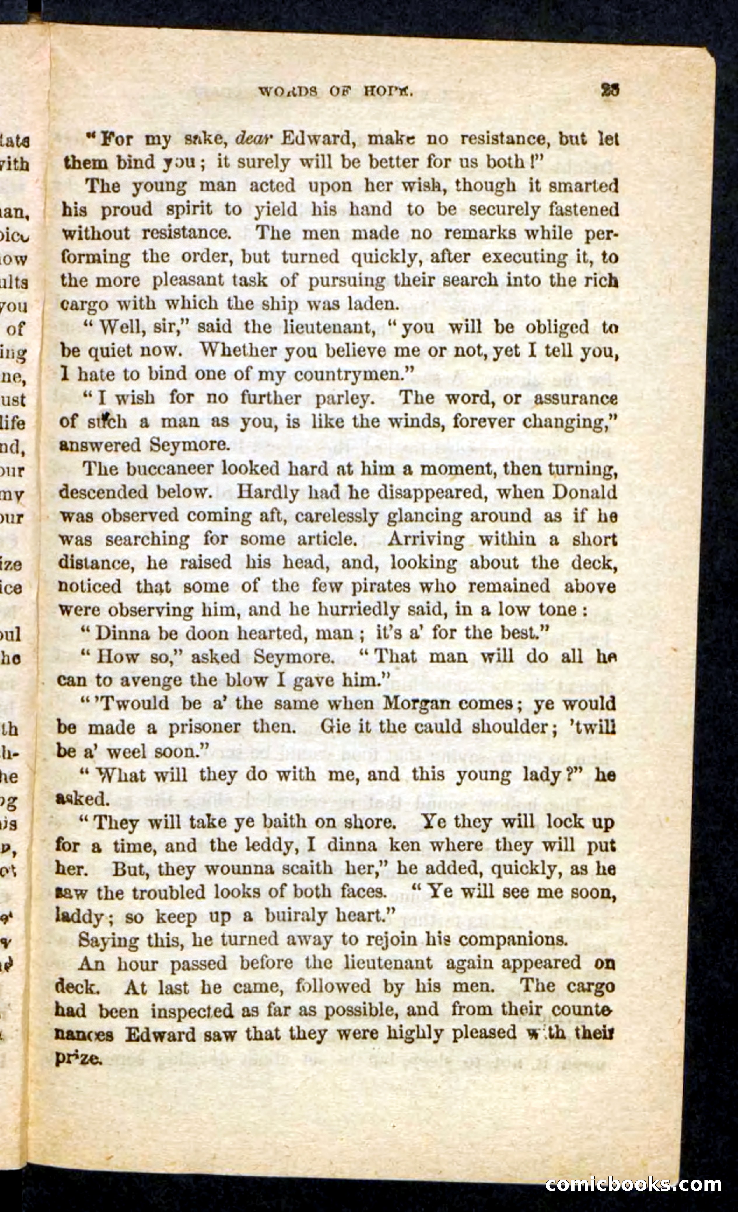 Beadle's Pocket Novels No. 255: The Brethren of the Coast — page 25 of 100