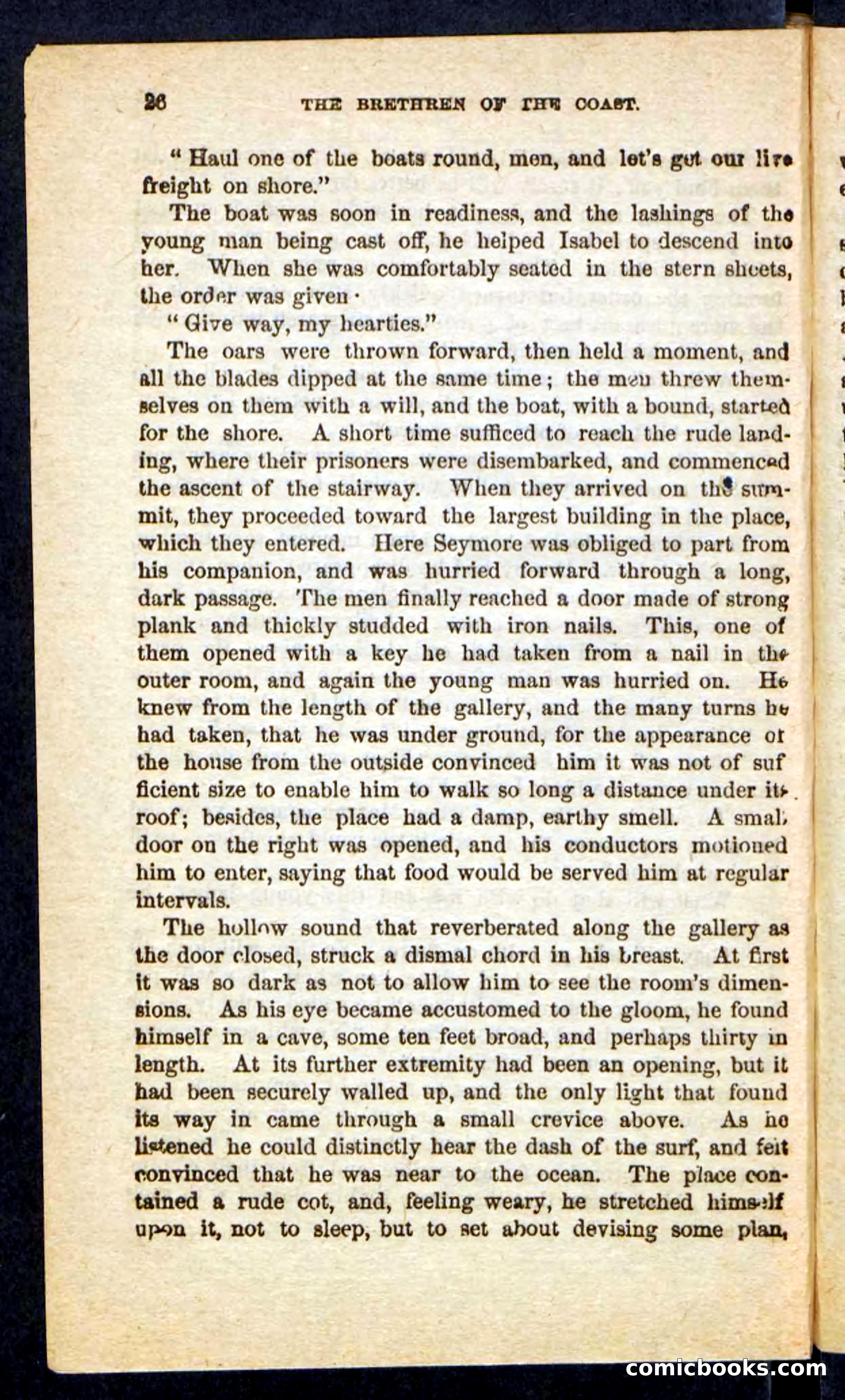 Beadle's Pocket Novels No. 255: The Brethren of the Coast — page 26 of 100